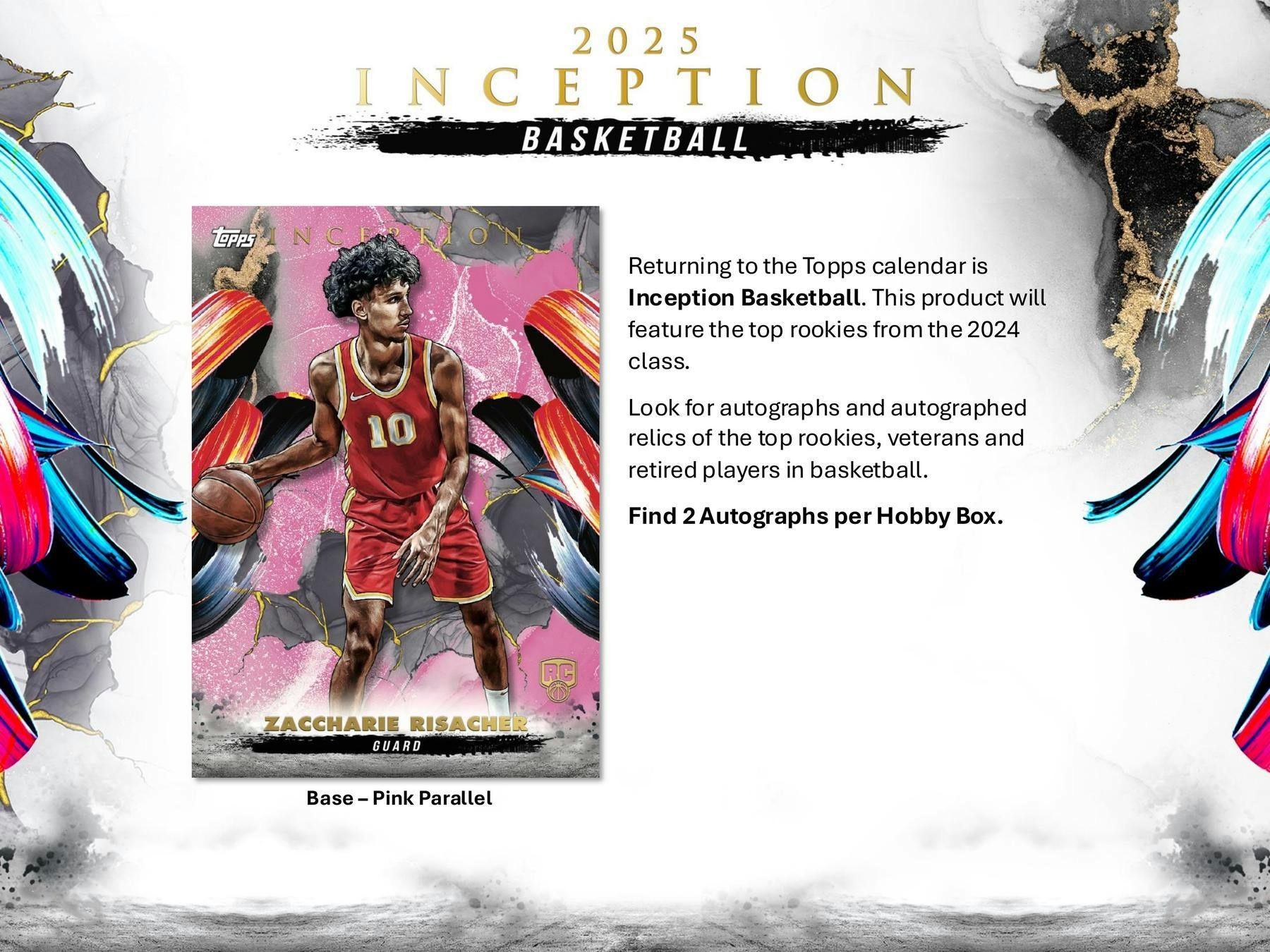 2024/25 Topps Inception Basketball Hobby Box | Columbia Sports Cards - Image 2