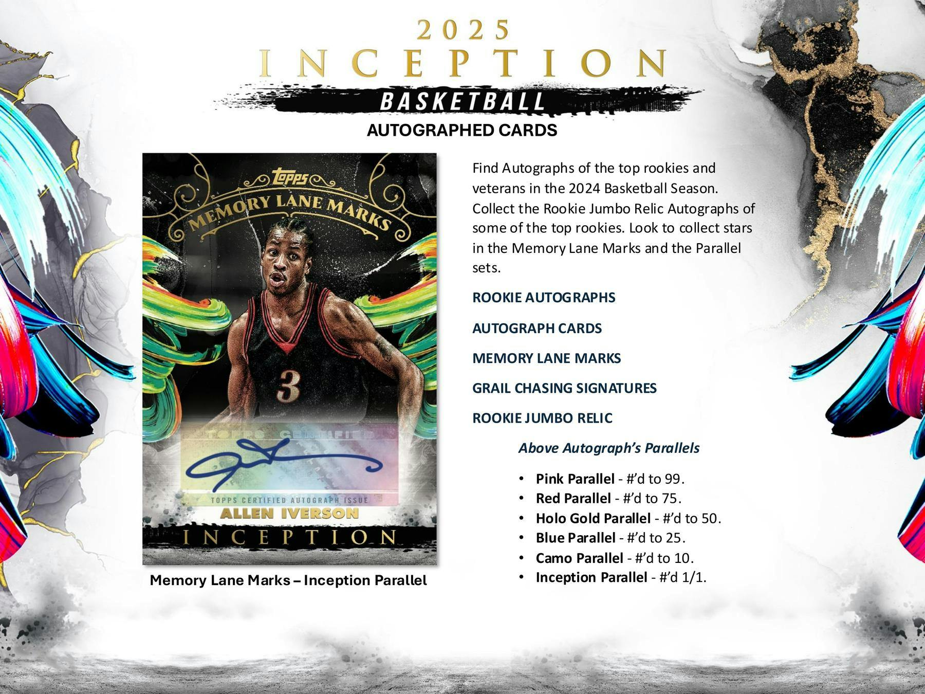 2024/25 Topps Inception Basketball Hobby Box | Columbia Sports Cards - Image 5