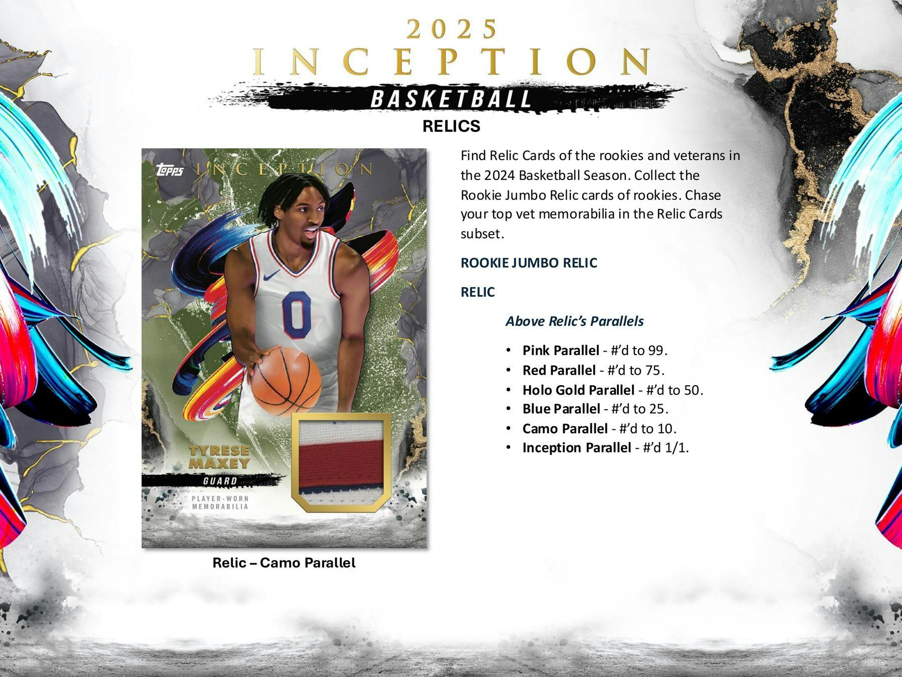 2024/25 Topps Inception Basketball Hobby Box | Columbia Sports Cards - Image 6