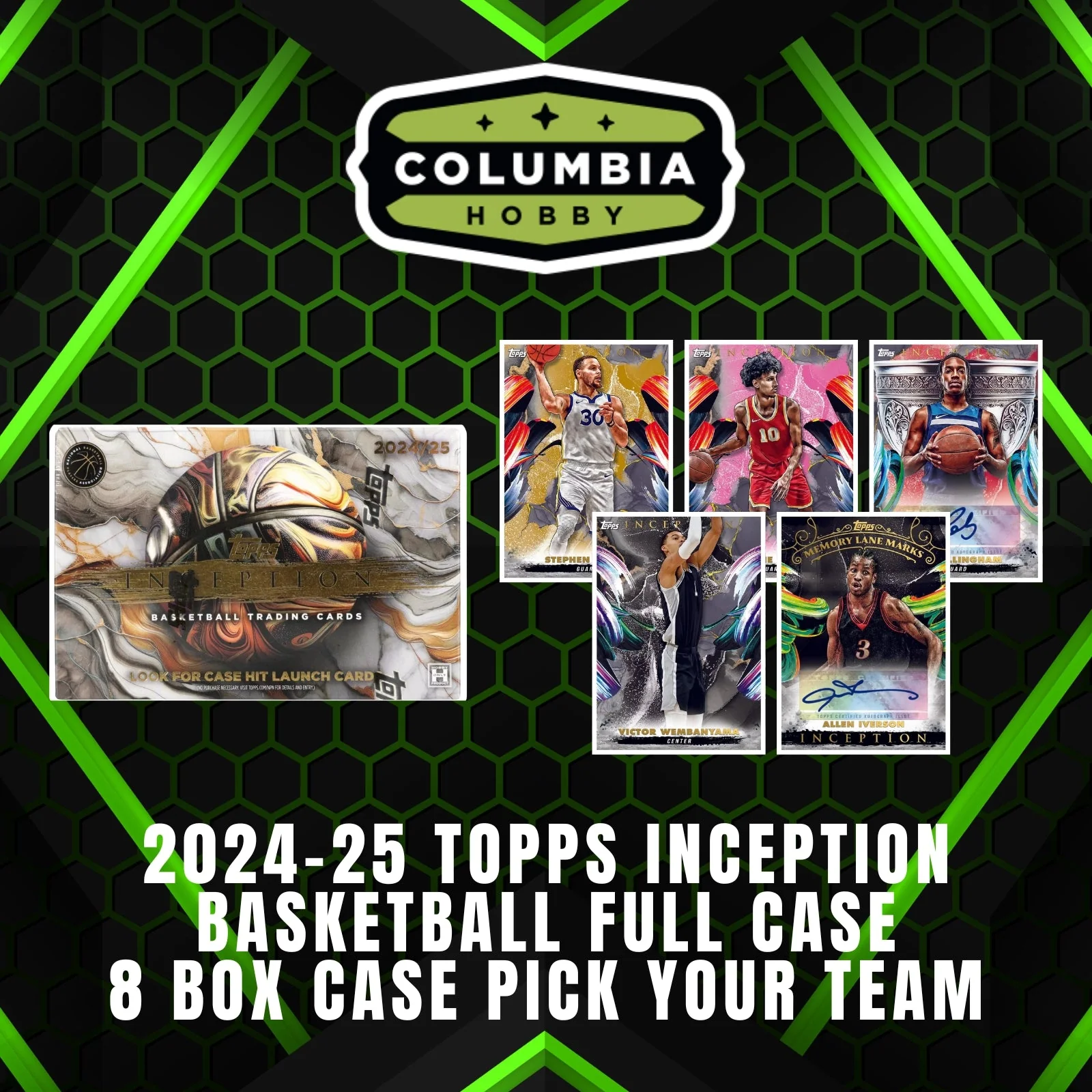 2024/25 Topps Inception Basketball Hobby Box | Columbia Sports Cards - Image 7