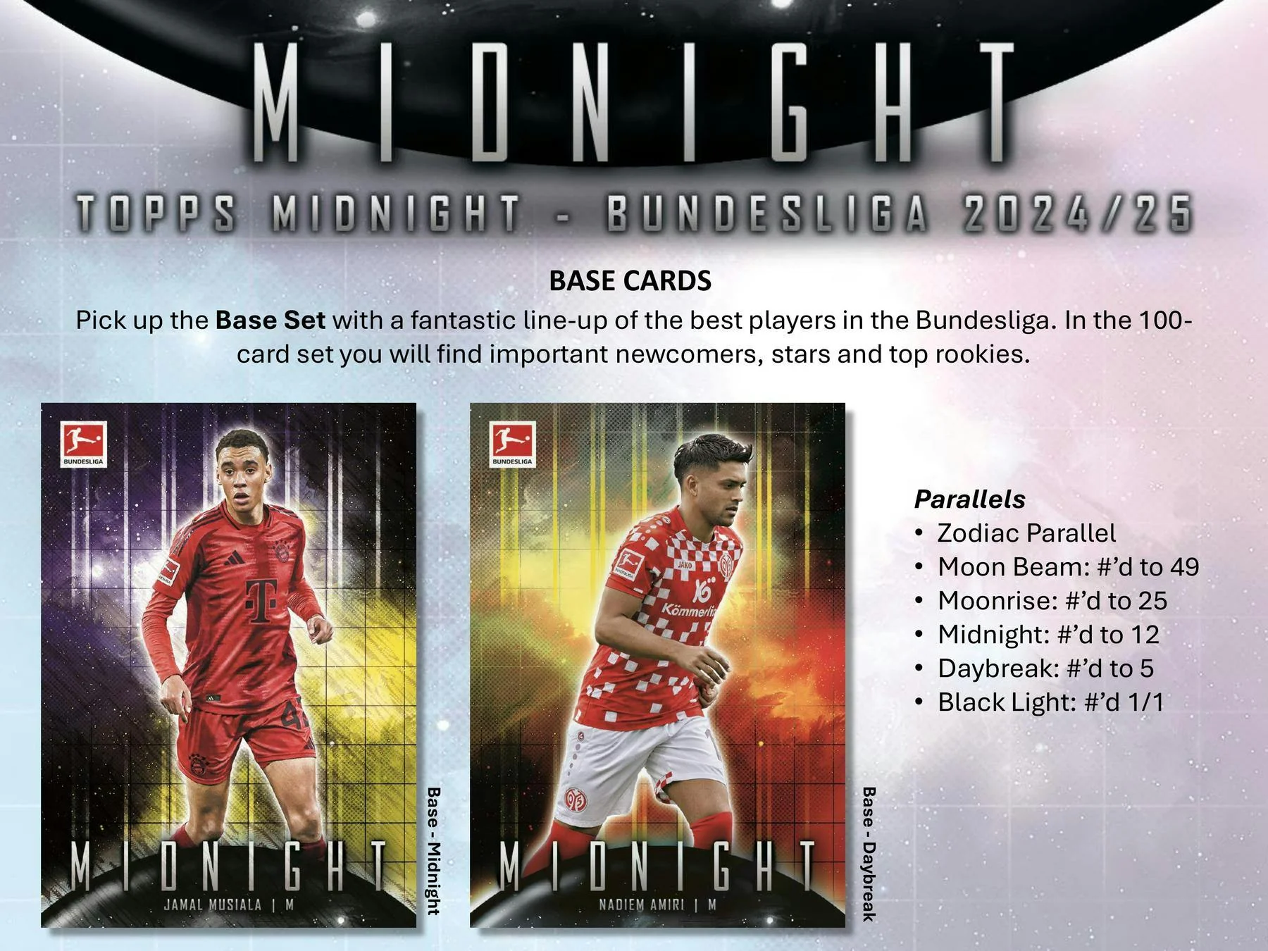 2024-25 Topps Midnight Bundesliga Soccer Hobby Box - Image 4