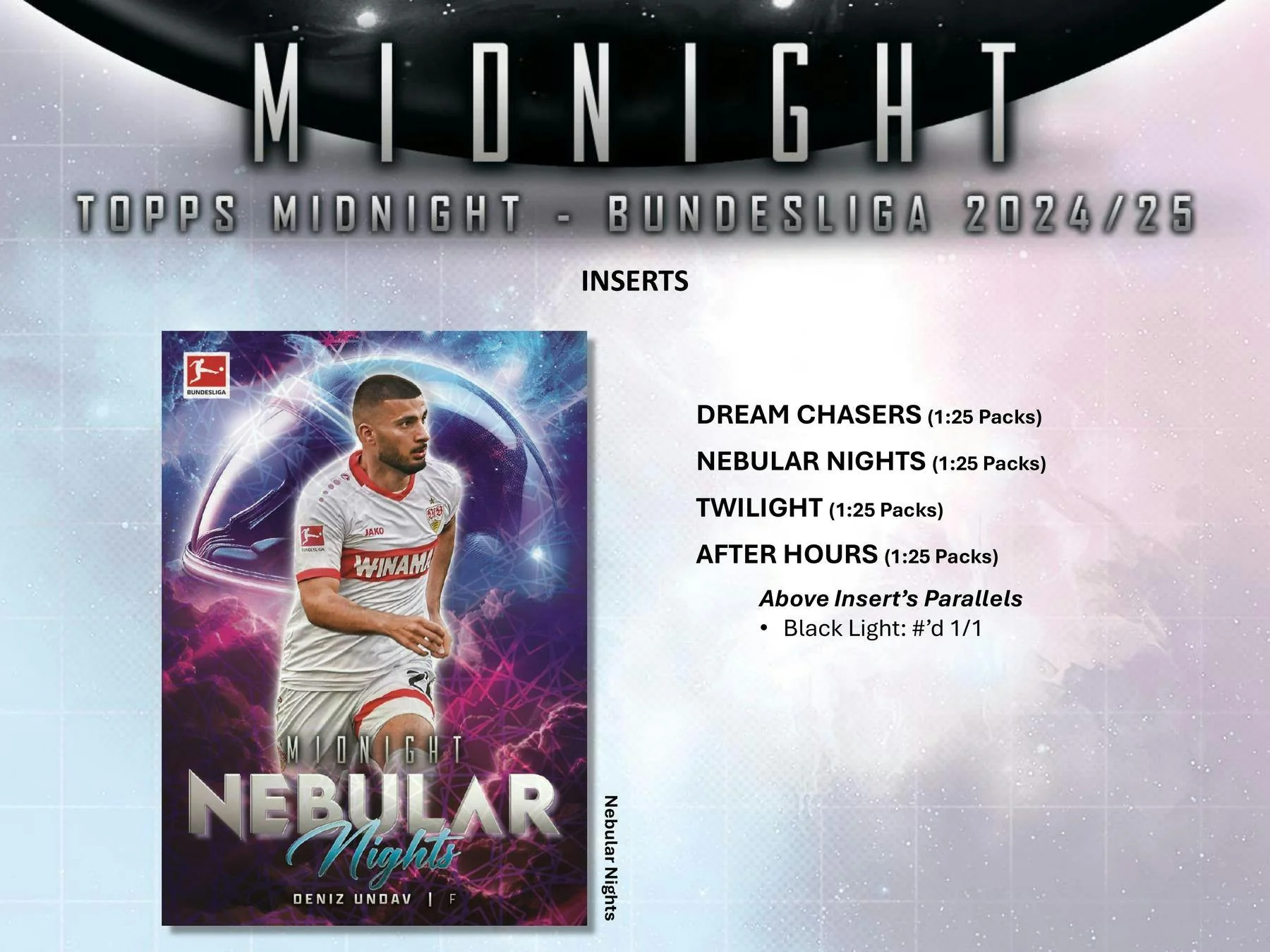 2024-25 Topps Midnight Bundesliga Soccer Hobby Box - Image 6