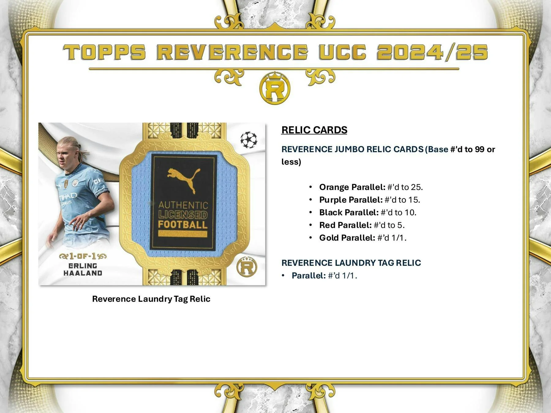 2024-25 Topps Reverence UEFA Club Competitions Soccer Hobby Box - Image 11