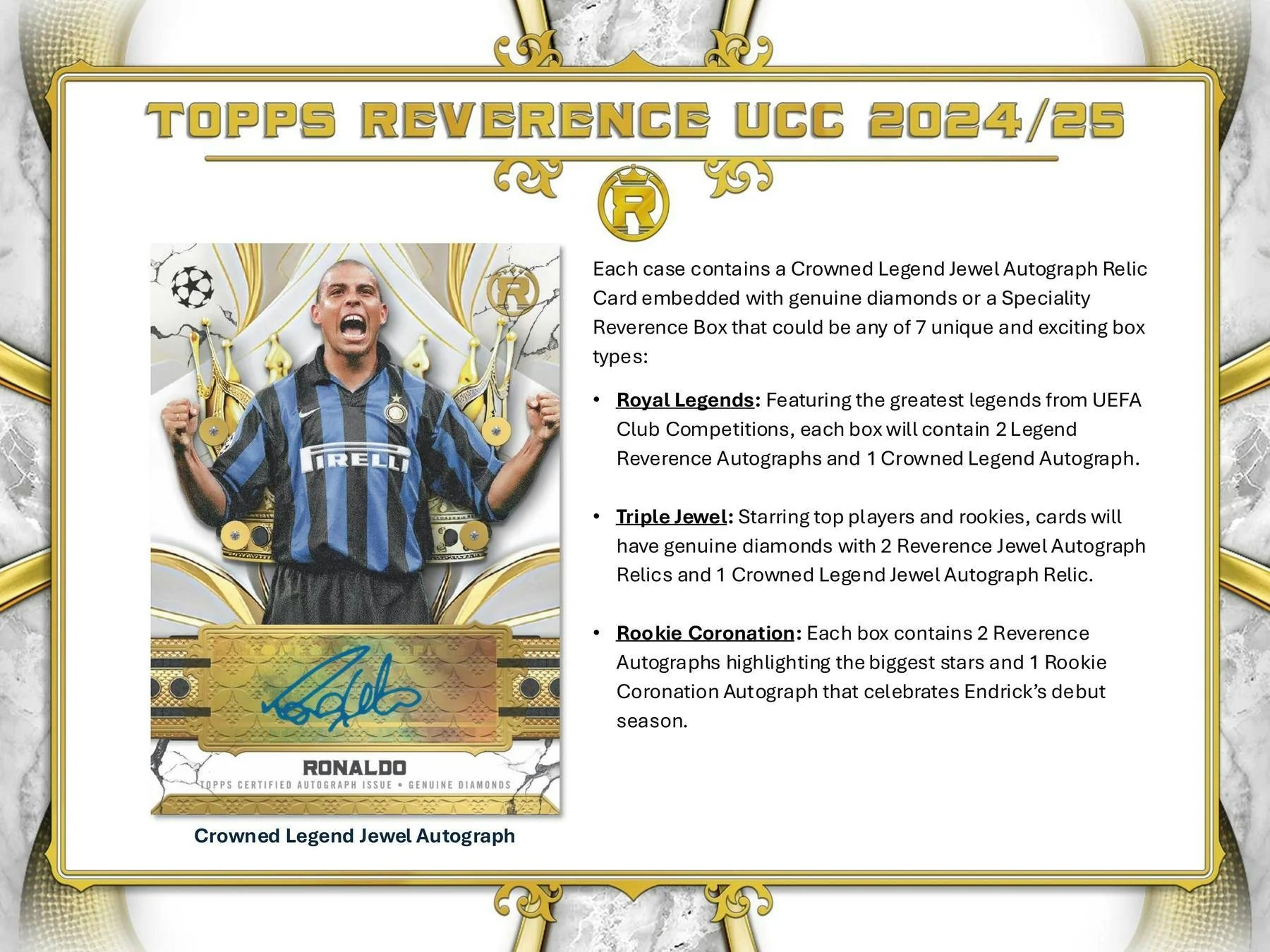 2024-25 Topps Reverence UEFA Club Competitions Soccer Hobby Box - Image 4