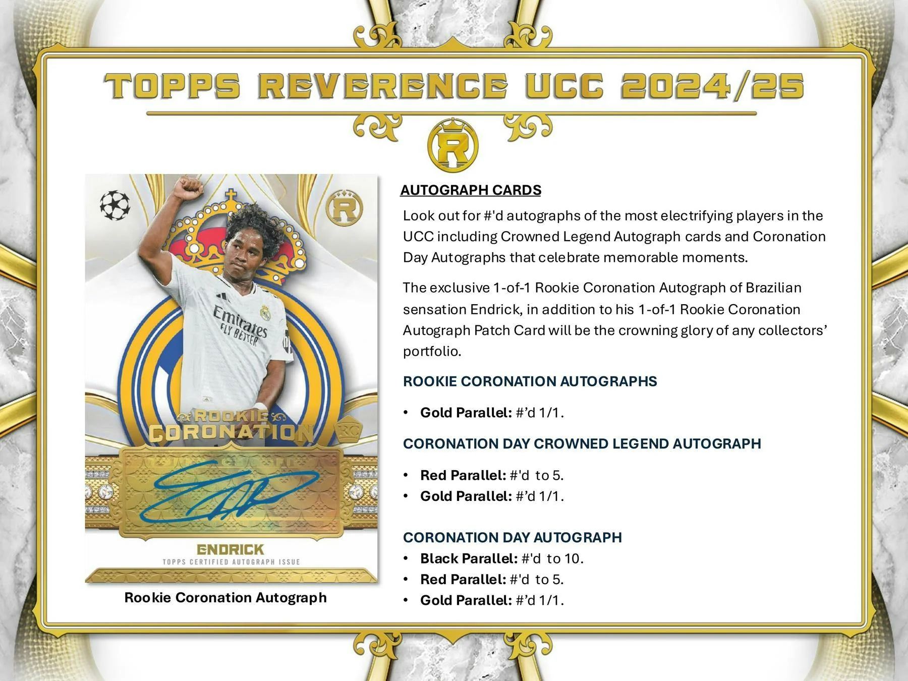 2024-25 Topps Reverence UEFA Club Competitions Soccer Hobby Box - Image 8