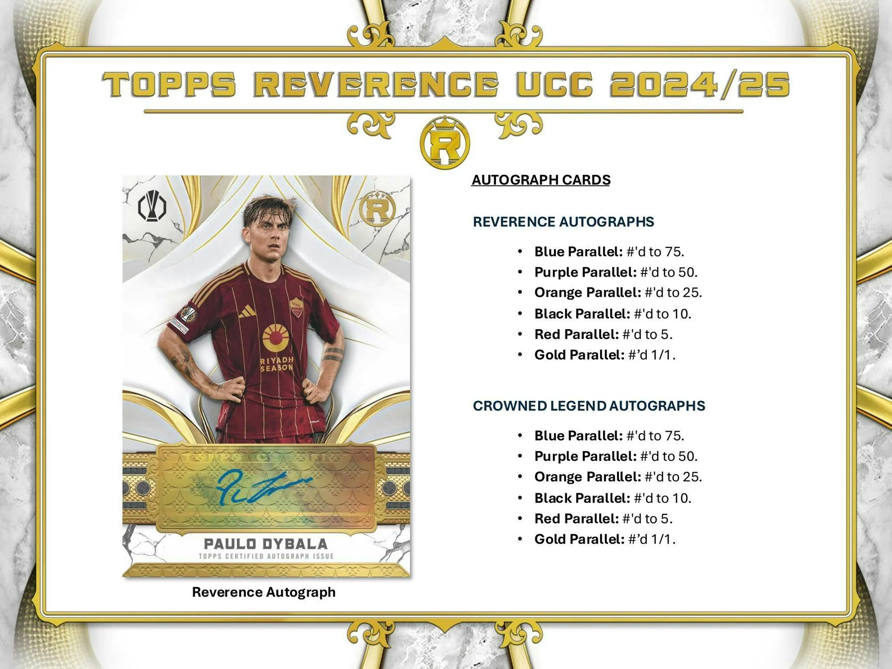 2024-25 Topps Reverence UEFA Club Competitions Soccer Hobby Box - Image 9