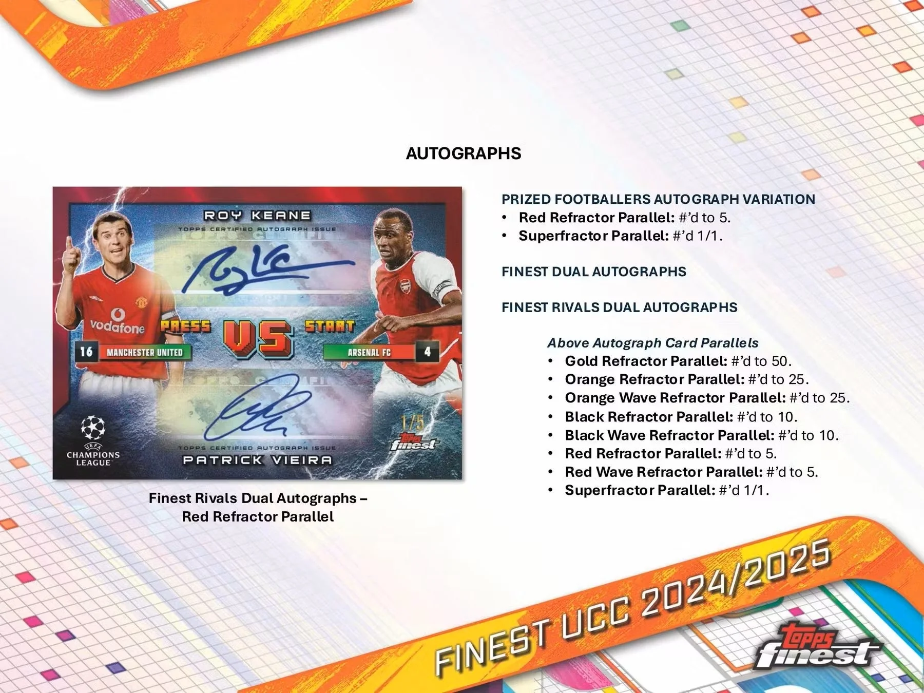2024-25 Topps UEFA Club Competitions Finest Soccer Hobby Box - Image 10