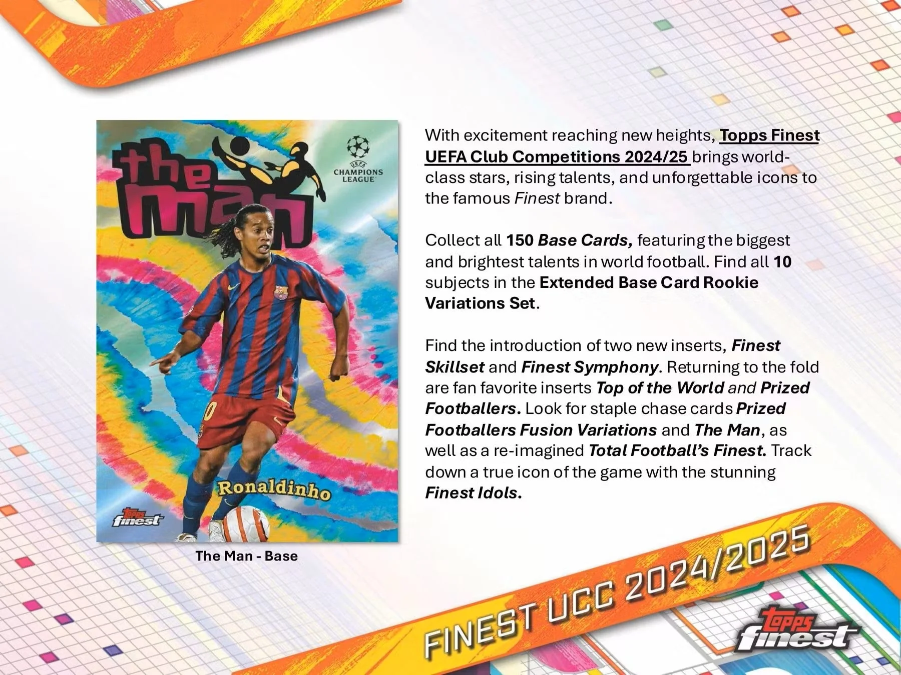 2024-25 Topps UEFA Club Competitions Finest Soccer Hobby Box - Image 3