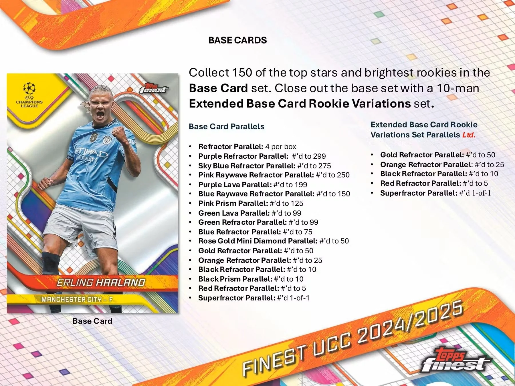 2024-25 Topps UEFA Club Competitions Finest Soccer Hobby Box - Image 5
