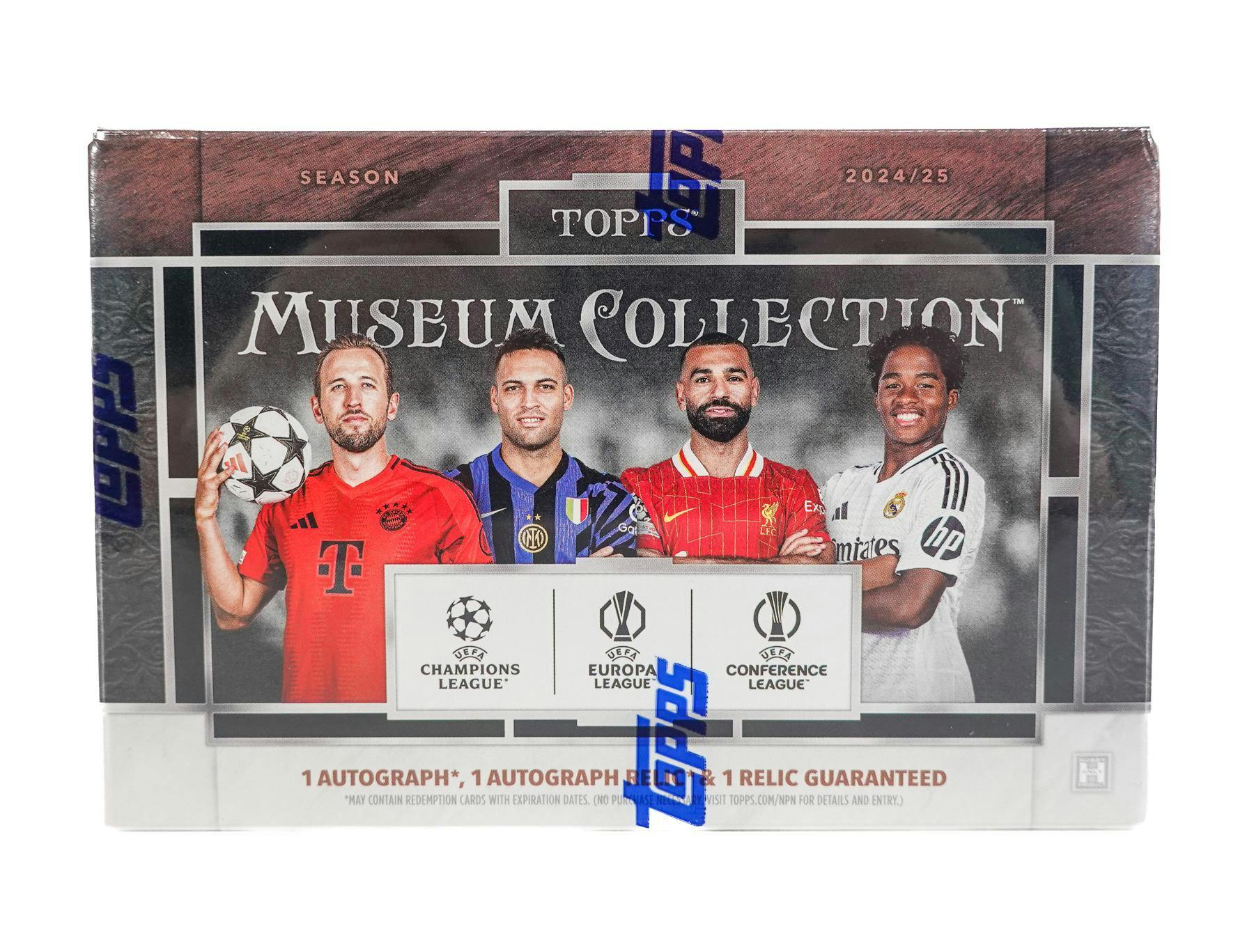 2024/25 Topps UEFA Museum Collection Soccer Hobby Box | Columbia Sports Cards