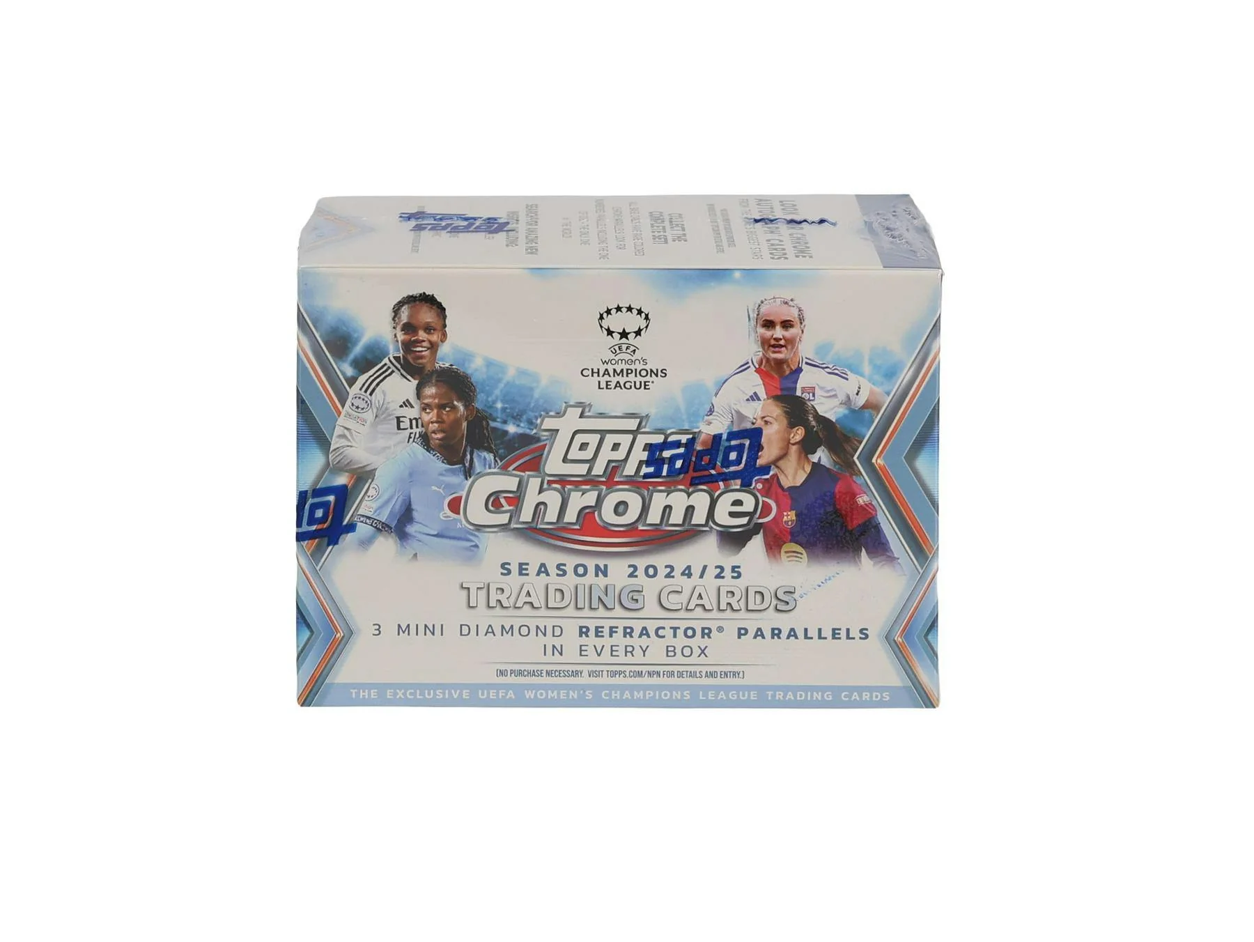 2024/25 Topps Chrome UEFA Women’s Champions League Blaster Box | Columbia Sports Cards