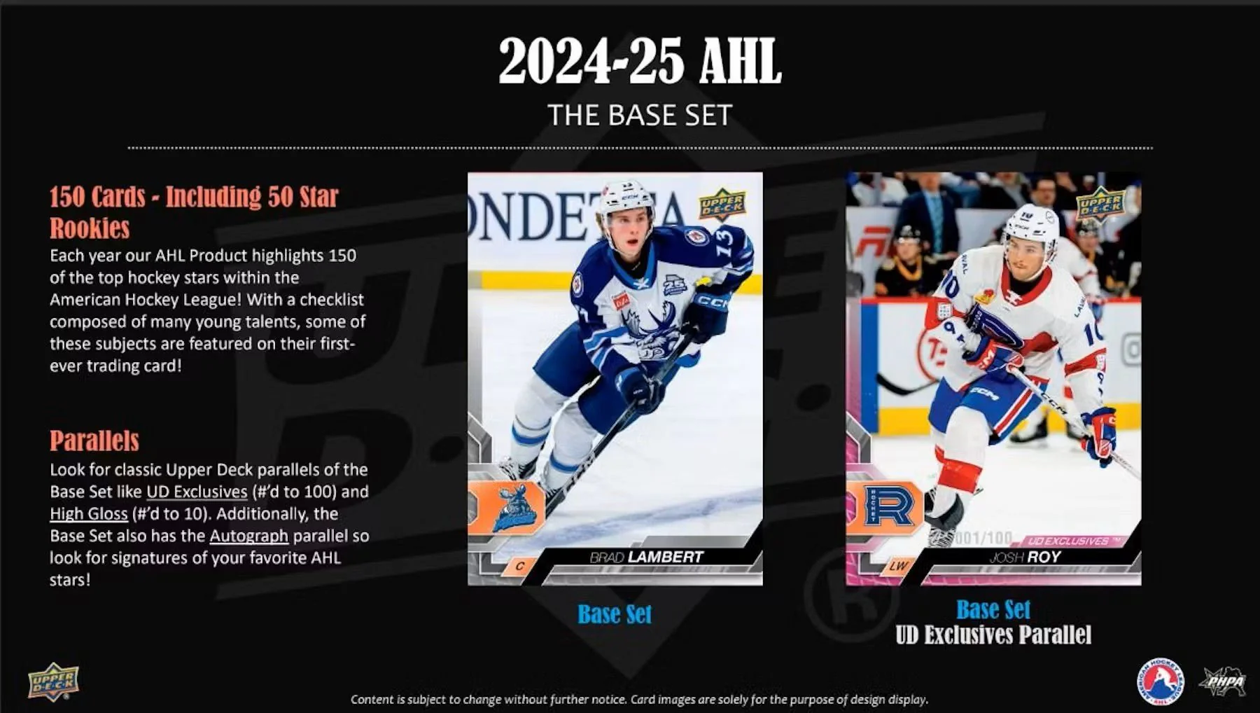 2024-25 Upper Deck AHL Hockey Hobby Box - Image 3