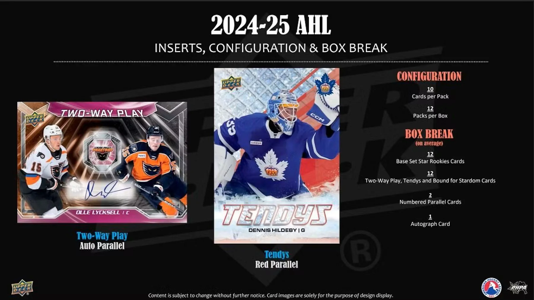 2024-25 Upper Deck AHL Hockey Hobby Box - Image 5