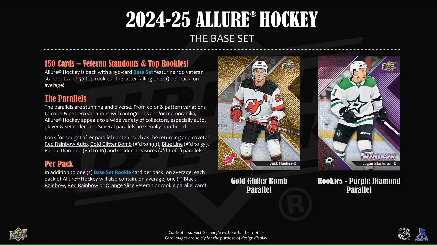 2024-25 Upper Deck Allure Hockey Hobby Box | Columbia Sports Cards - Image 4