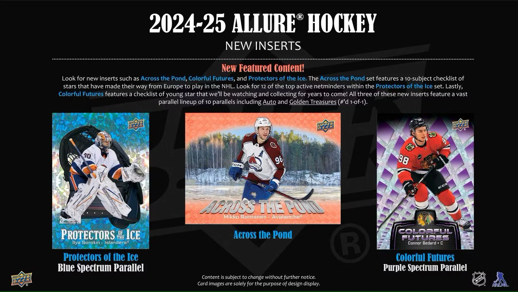 2024-25 Upper Deck Allure Hockey Hobby Box | Columbia Sports Cards - Image 6