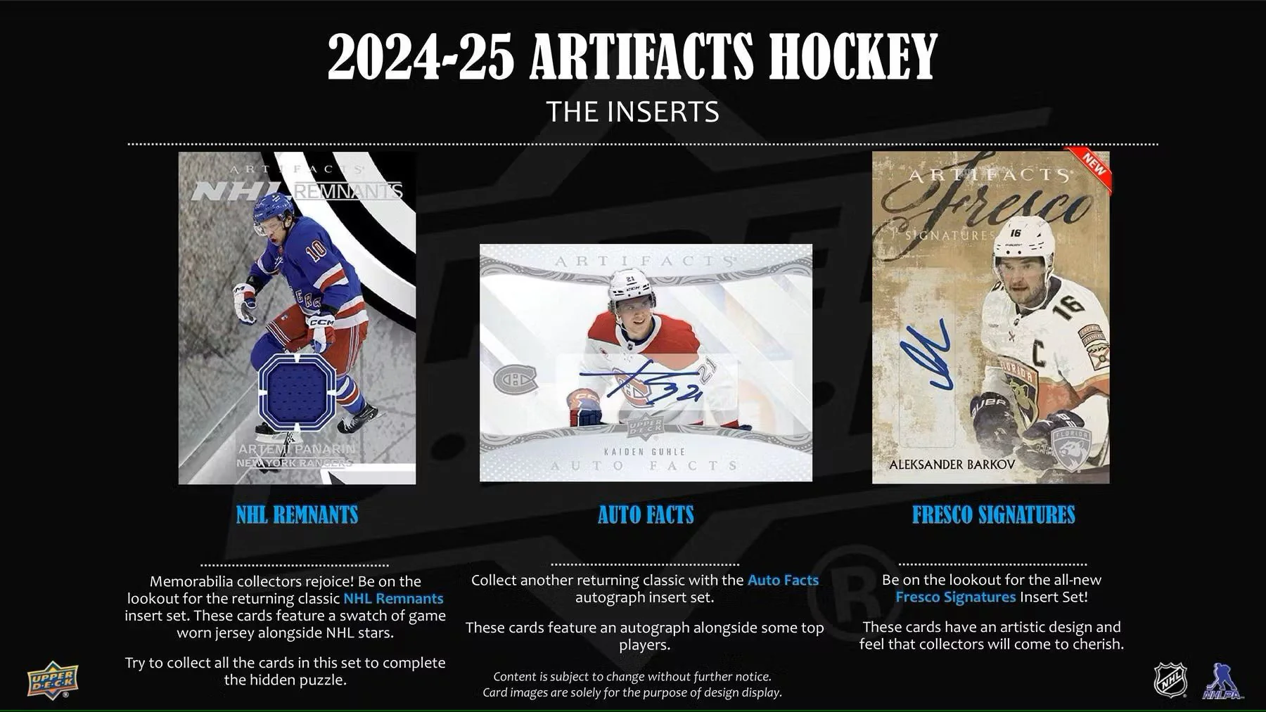 2024-25 Upper Deck Artifacts Hockey Hobby Box - Image 5