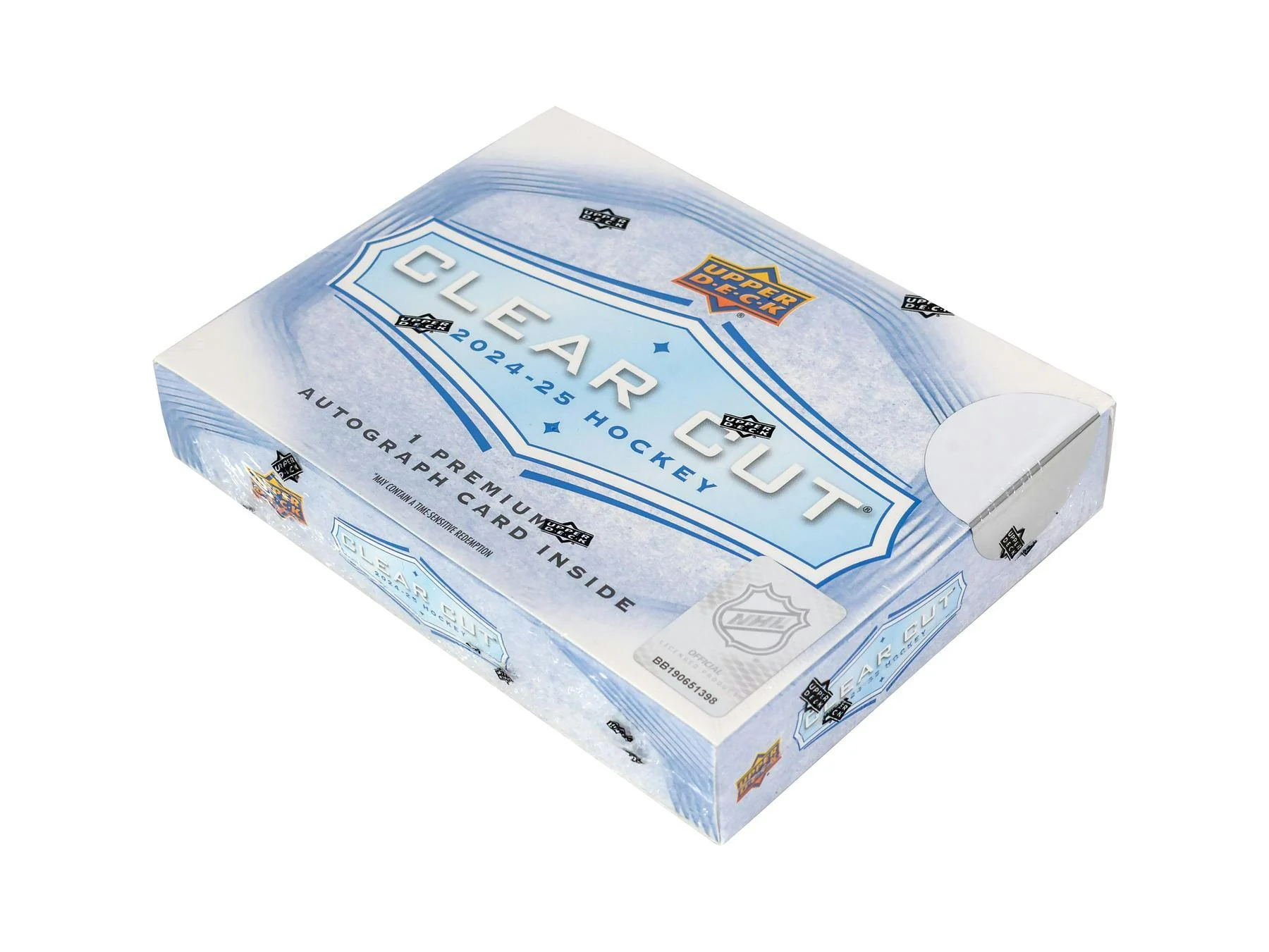 2024/25 Upper Deck Clear Cut Hockey Hobby Box | Columbia Sports Cards