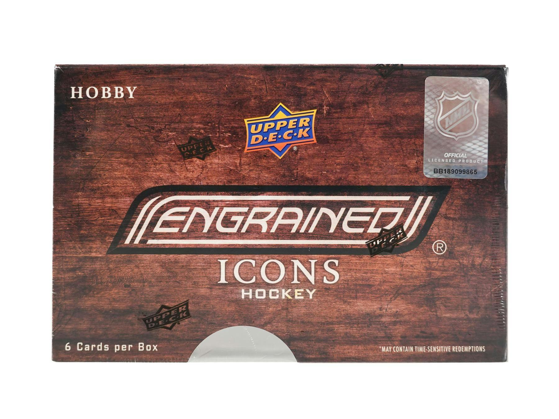 2024/25 Upper Deck Engrained Icons Hockey Hobby Box