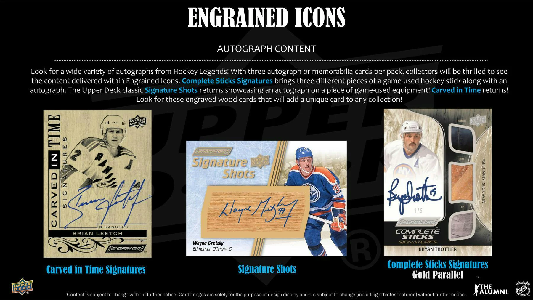 2024/25 Upper Deck Engrained Icons Hockey Hobby Box - Image 4