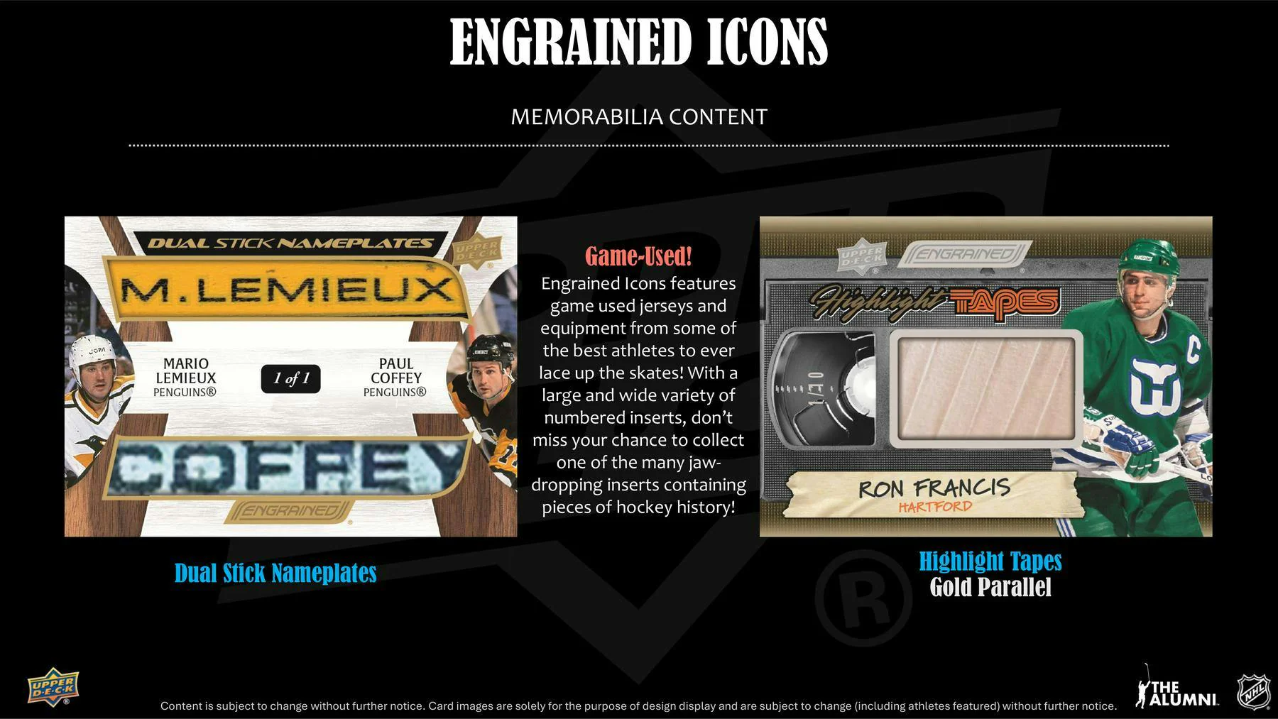 2024/25 Upper Deck Engrained Icons Hockey Hobby Box - Image 5