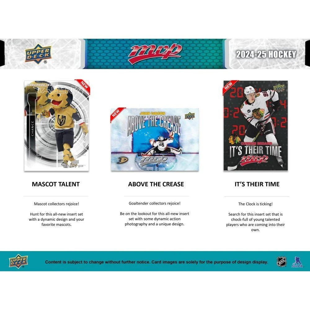 2024-25 Upper Deck MVP Hockey Retail Box - Image 3