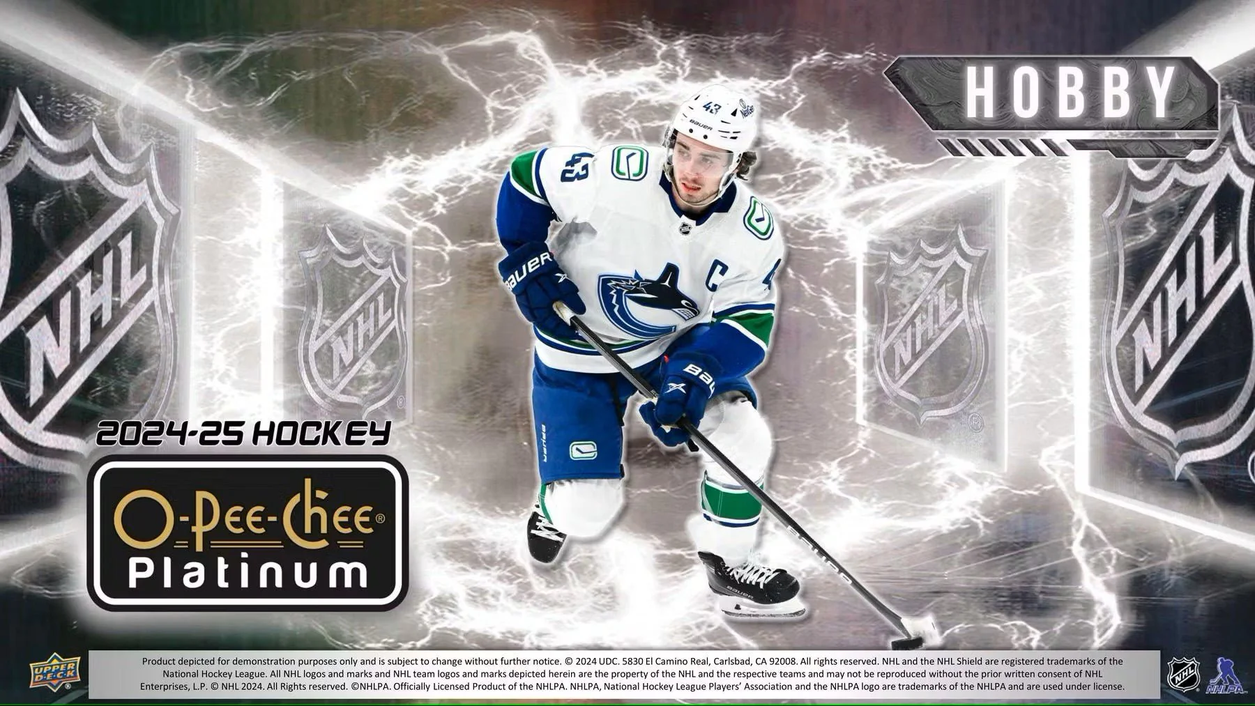 2024-25 Upper Deck O-Pee-Chee Platinum Hockey Hobby Box - Image 2