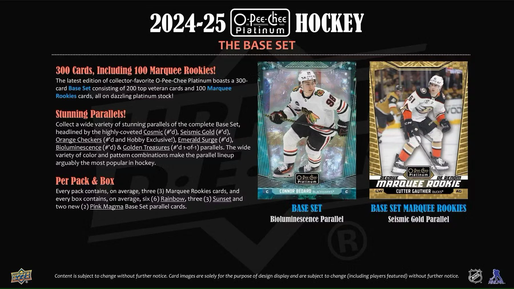 2024-25 Upper Deck O-Pee-Chee Platinum Hockey Hobby Box - Image 4