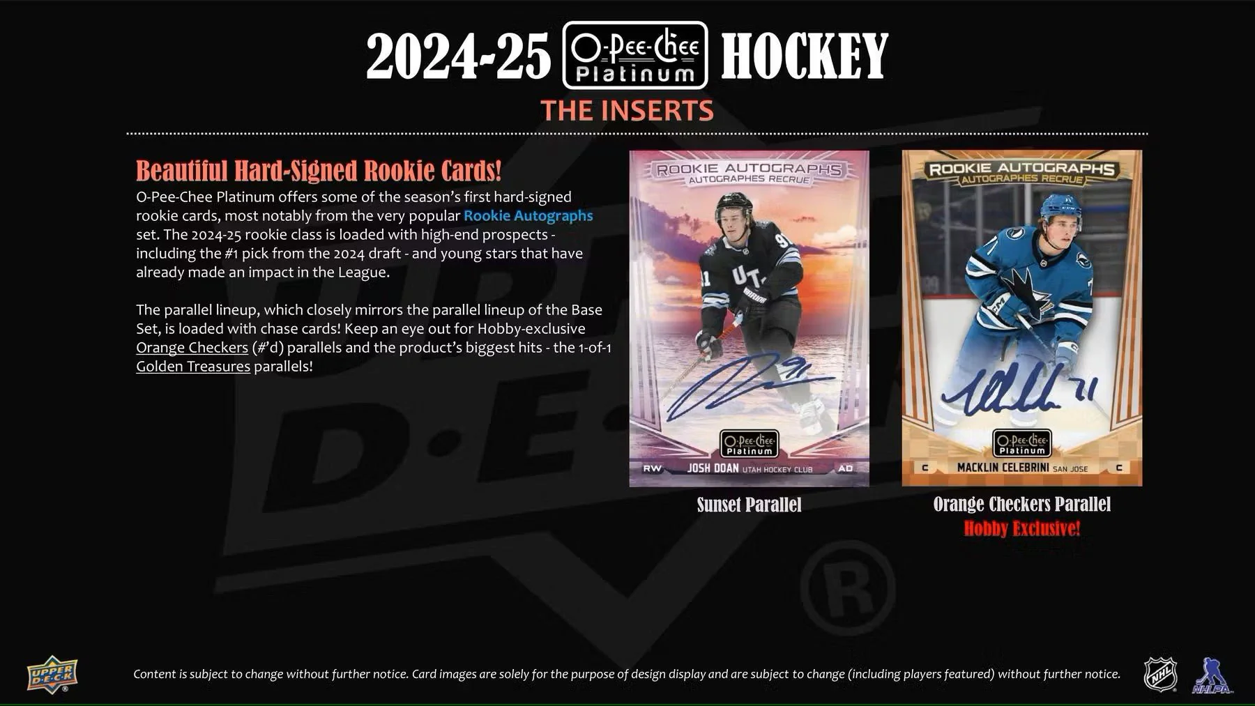 2024-25 Upper Deck O-Pee-Chee Platinum Hockey Hobby Box - Image 5