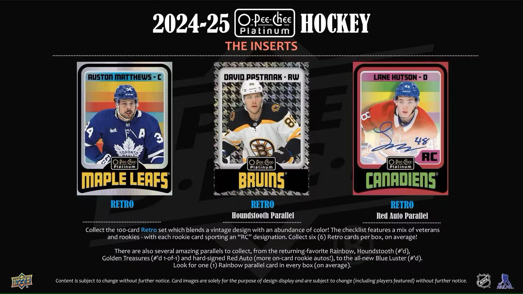 2024-25 Upper Deck O-Pee-Chee Platinum Hockey Hobby Box - Image 6
