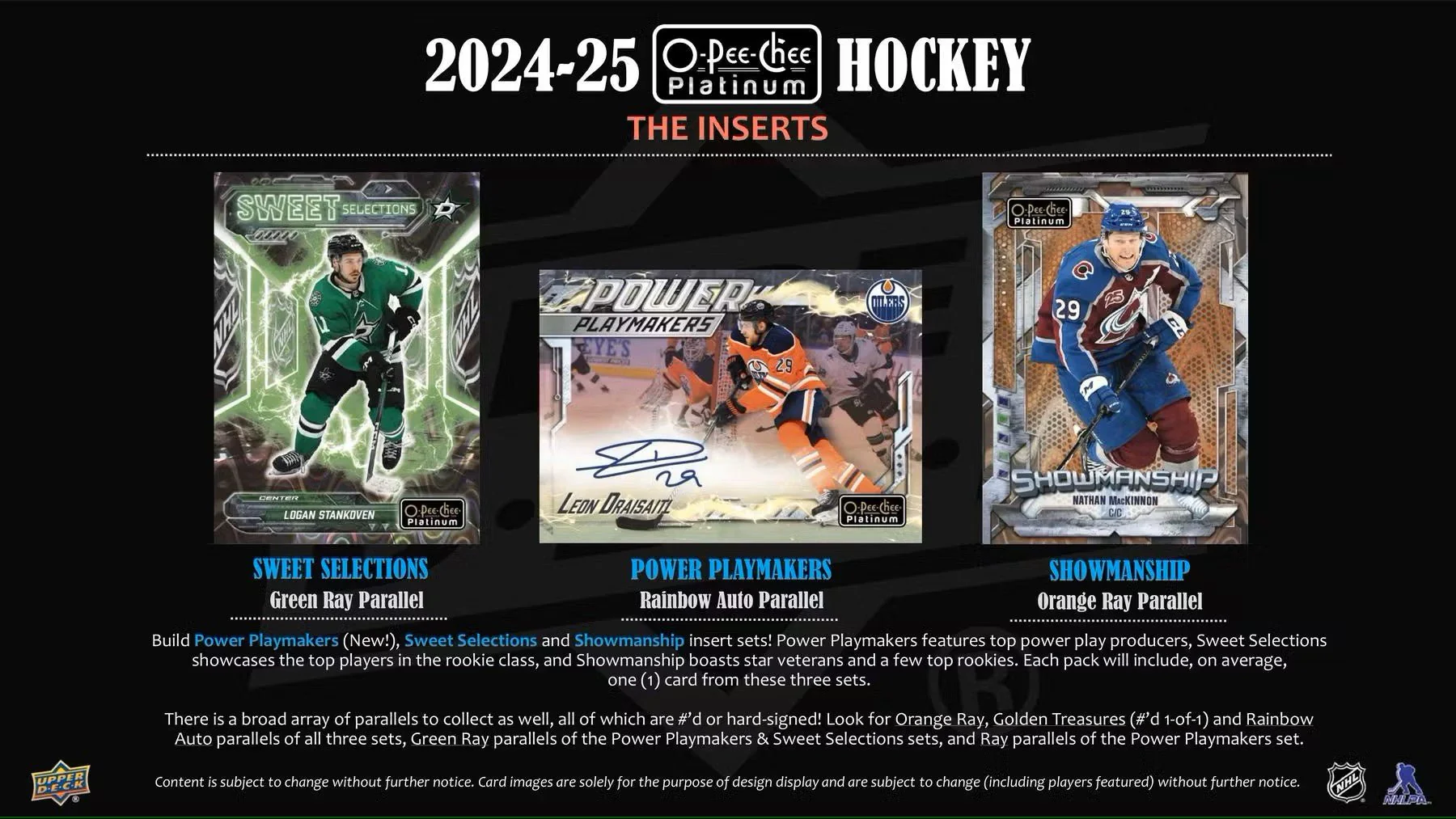 2024-25 Upper Deck O-Pee-Chee Platinum Hockey Hobby Box - Image 7