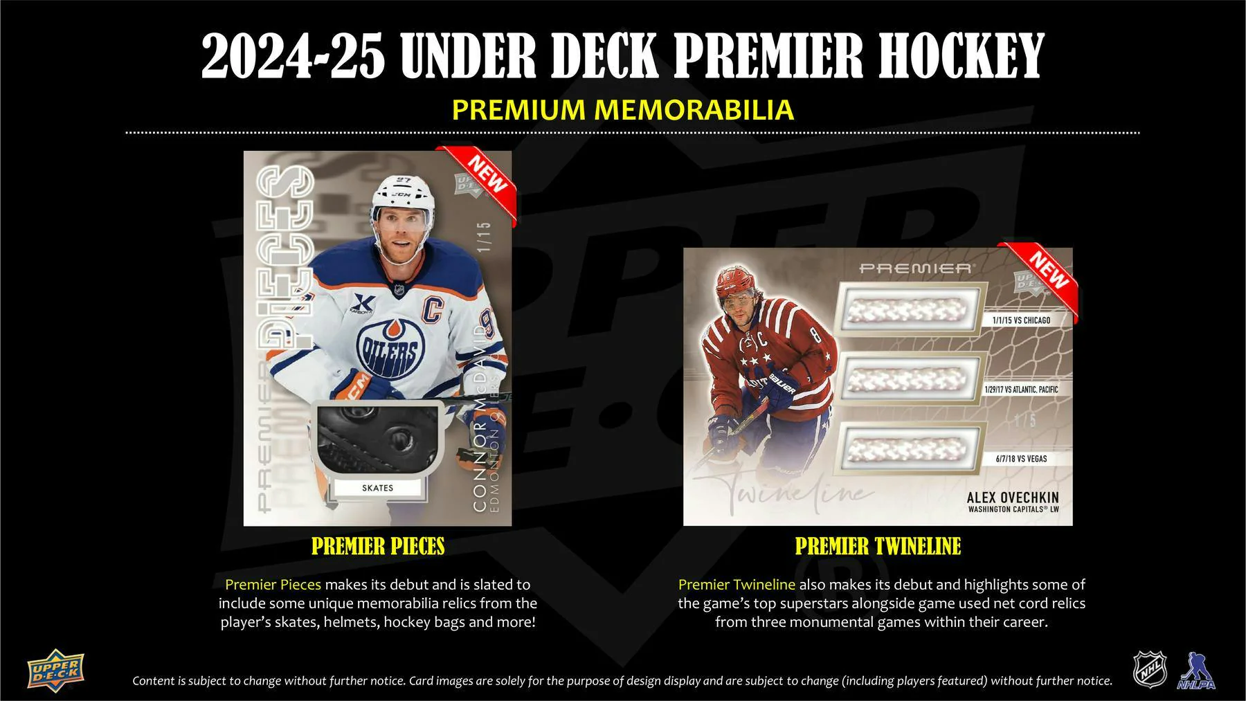 2024/25 Upper Deck Premier Hockey Hobby Box | Columbia Sports Cards - Image 3