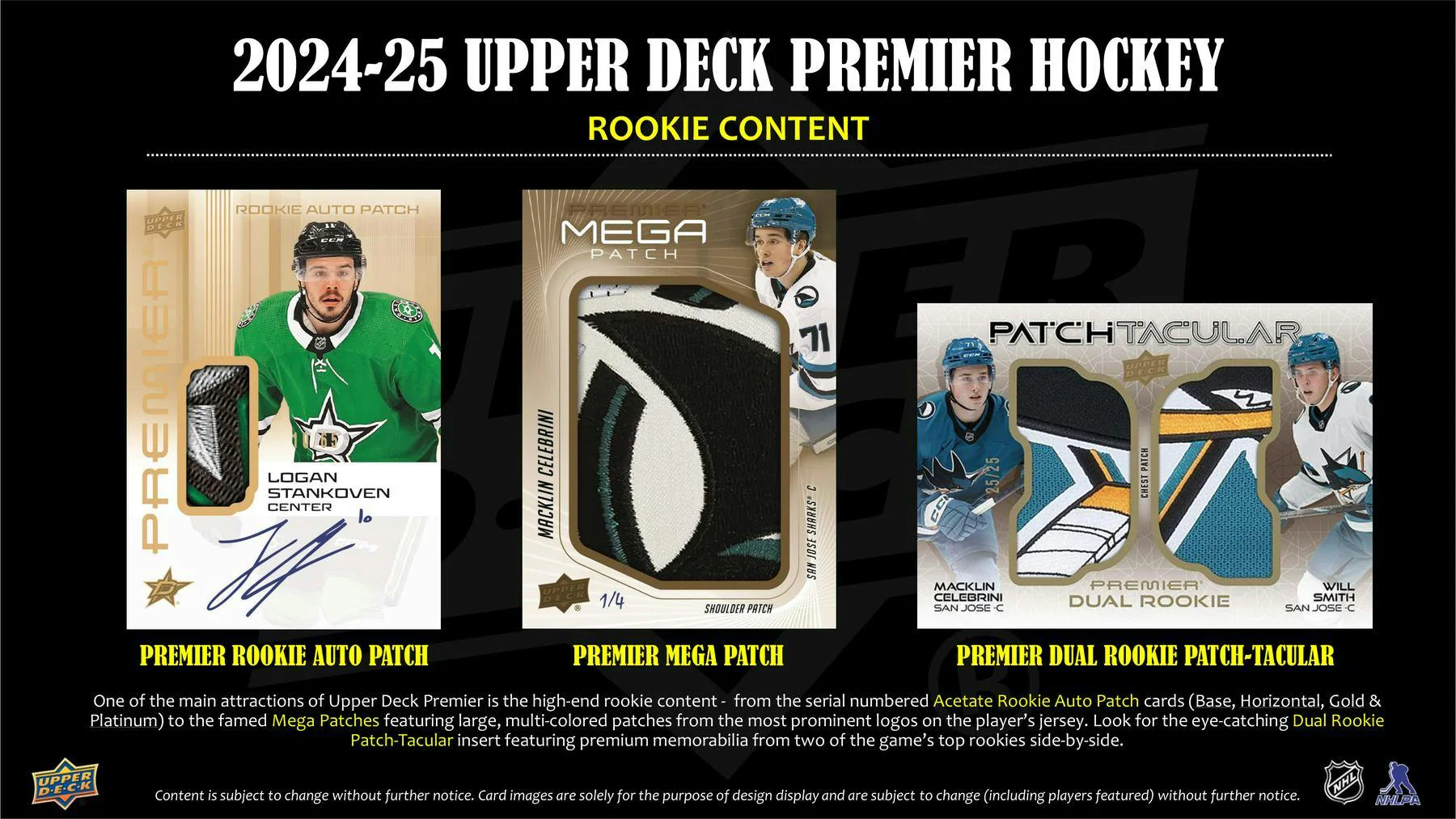 2024/25 Upper Deck Premier Hockey Hobby Box | Columbia Sports Cards - Image 4