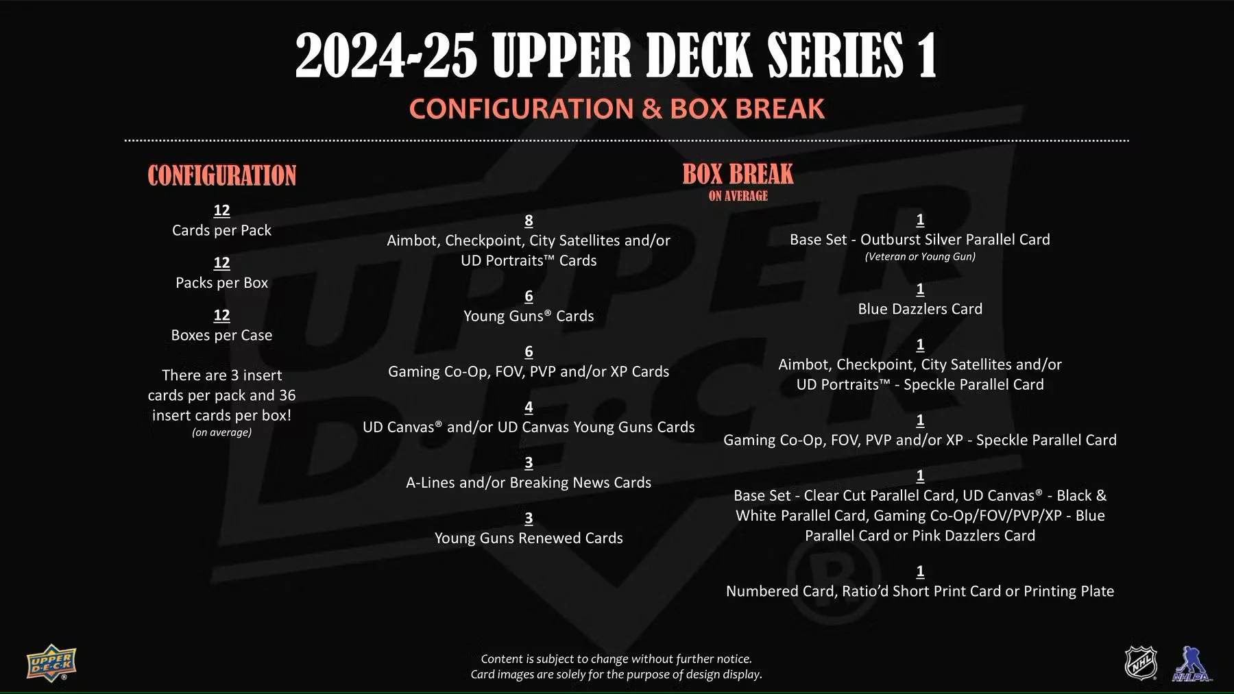 2024-25 Upper Deck Series 1 Hockey Hobby Box - Image 10