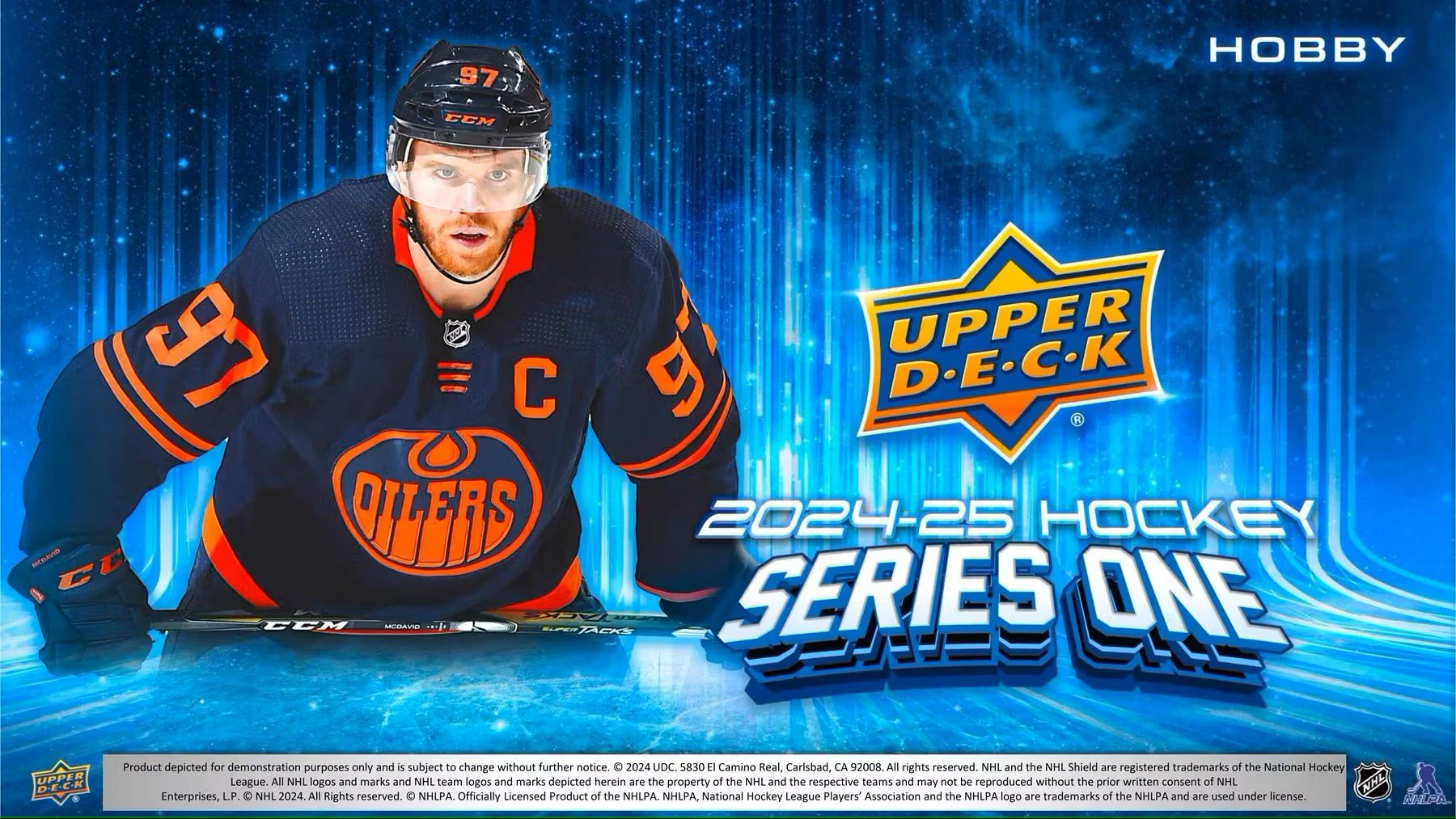 2024-25 Upper Deck Series 1 Hockey Hobby Box - Image 3