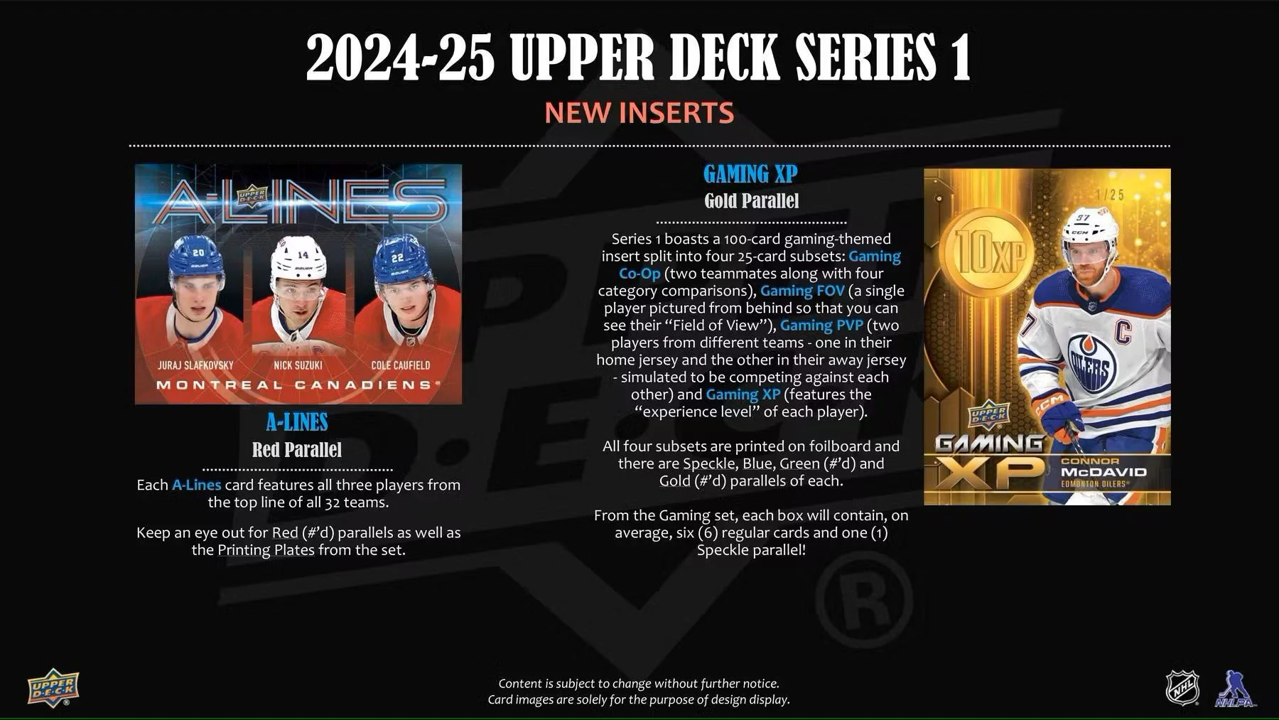 2024-25 Upper Deck Series 1 Hockey Hobby Box - Image 5