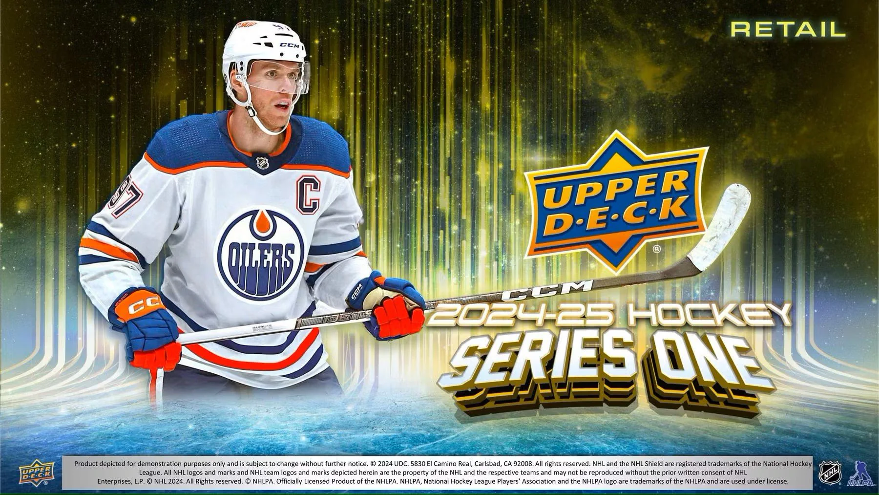 2024/25 Upper Deck Series 1 Hockey Tin - Image 3
