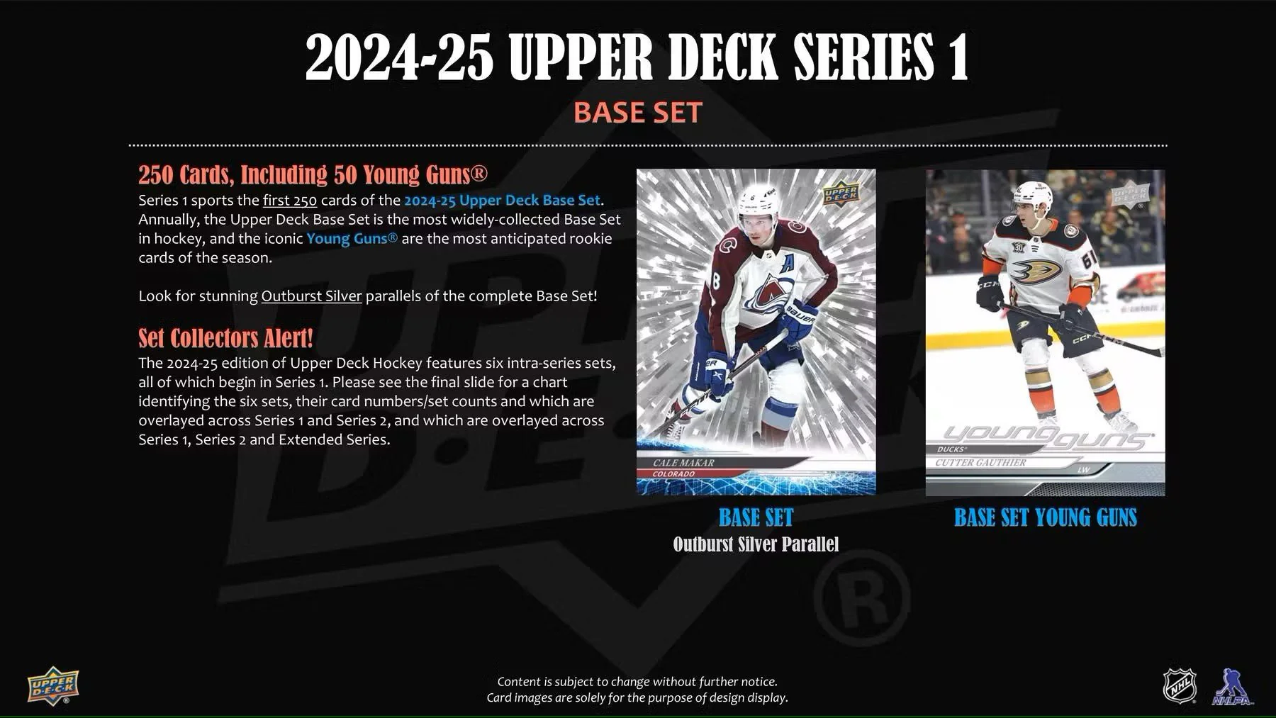 2024/25 Upper Deck Series 1 Hockey Tin - Image 4