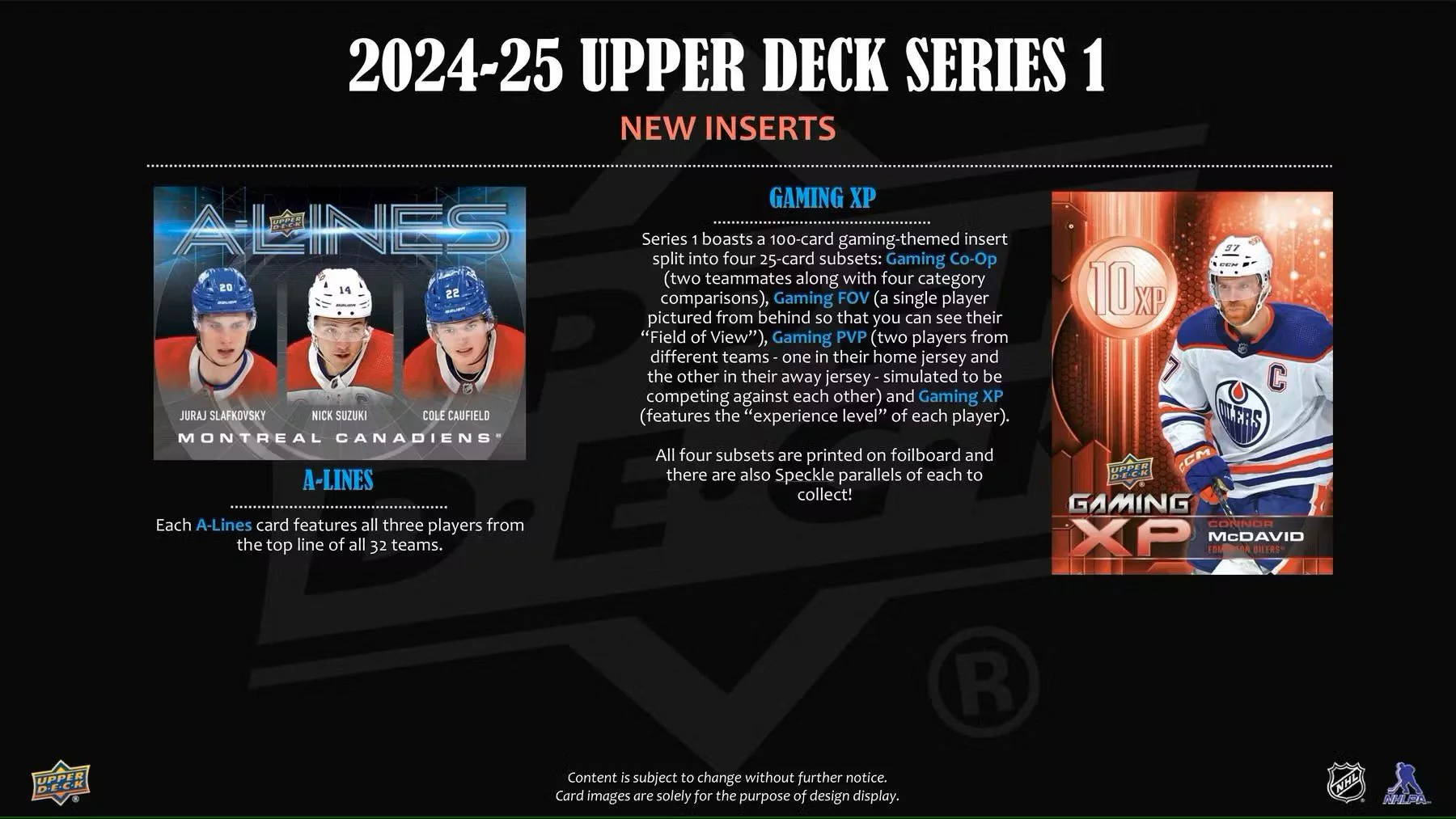 2024/25 Upper Deck Series 1 Hockey Tin - Image 5
