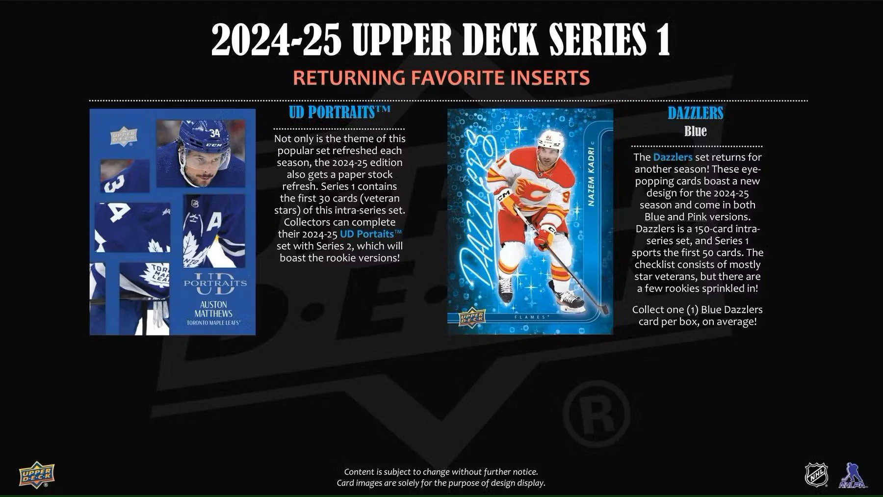 2024/25 Upper Deck Series 1 Hockey Tin - Image 8