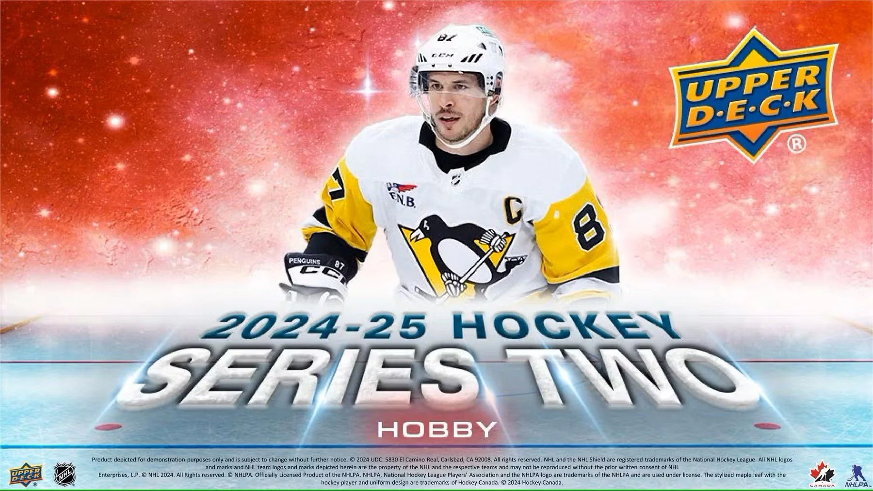 2024-25 Upper Deck Series 2 Hockey Hobby Box - Image 3