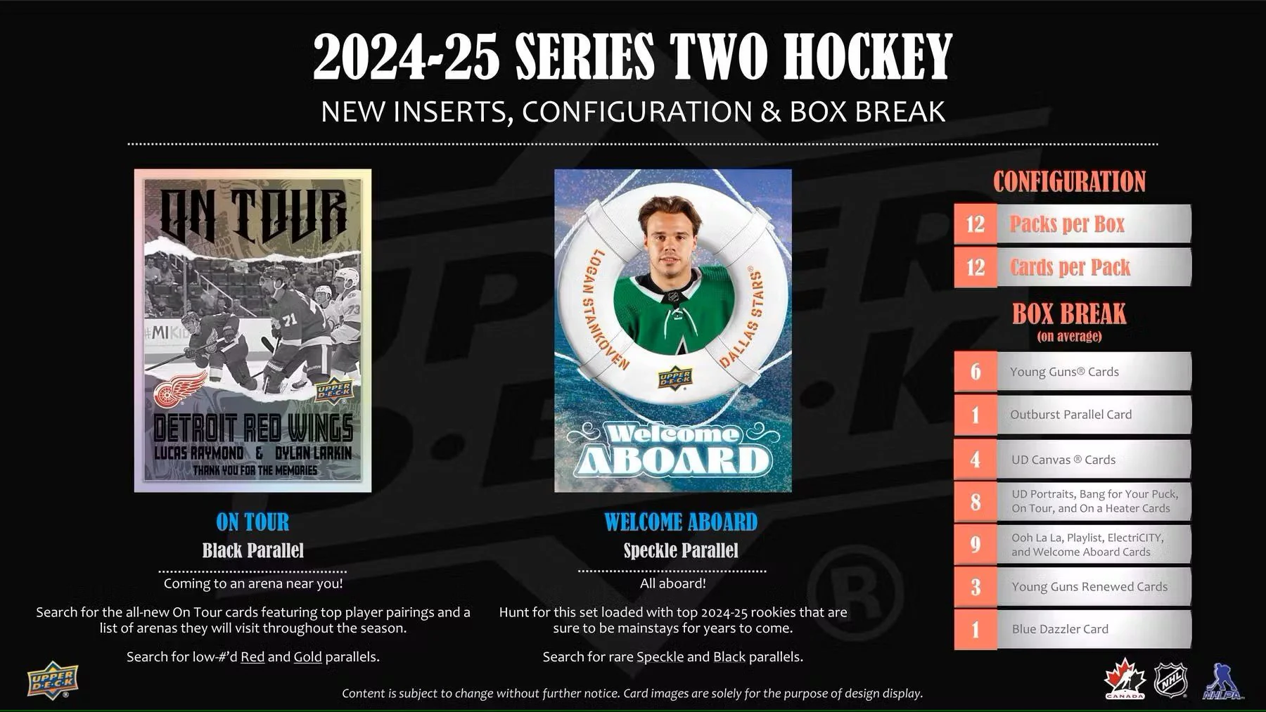 2024-25 Upper Deck Series 2 Hockey Hobby Box - Image 6
