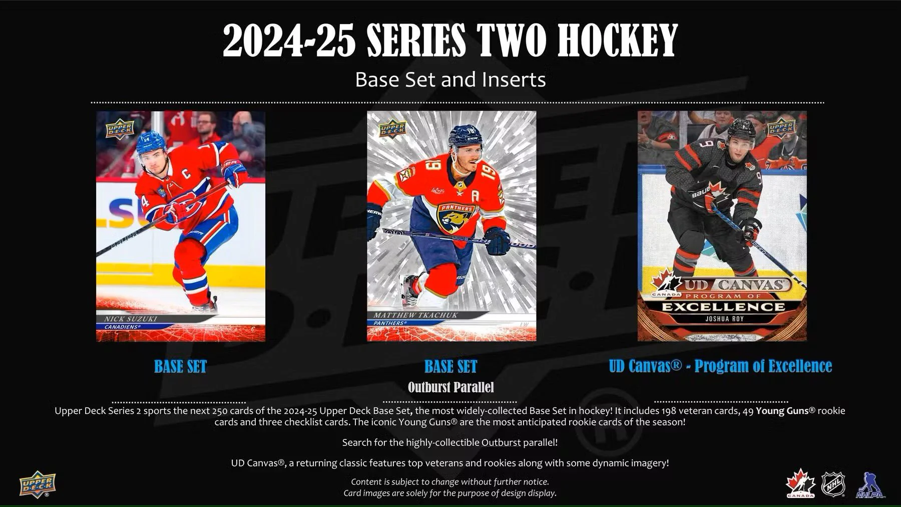 2024/25 Upper Deck Series 2 Hockey Tin - Image 5