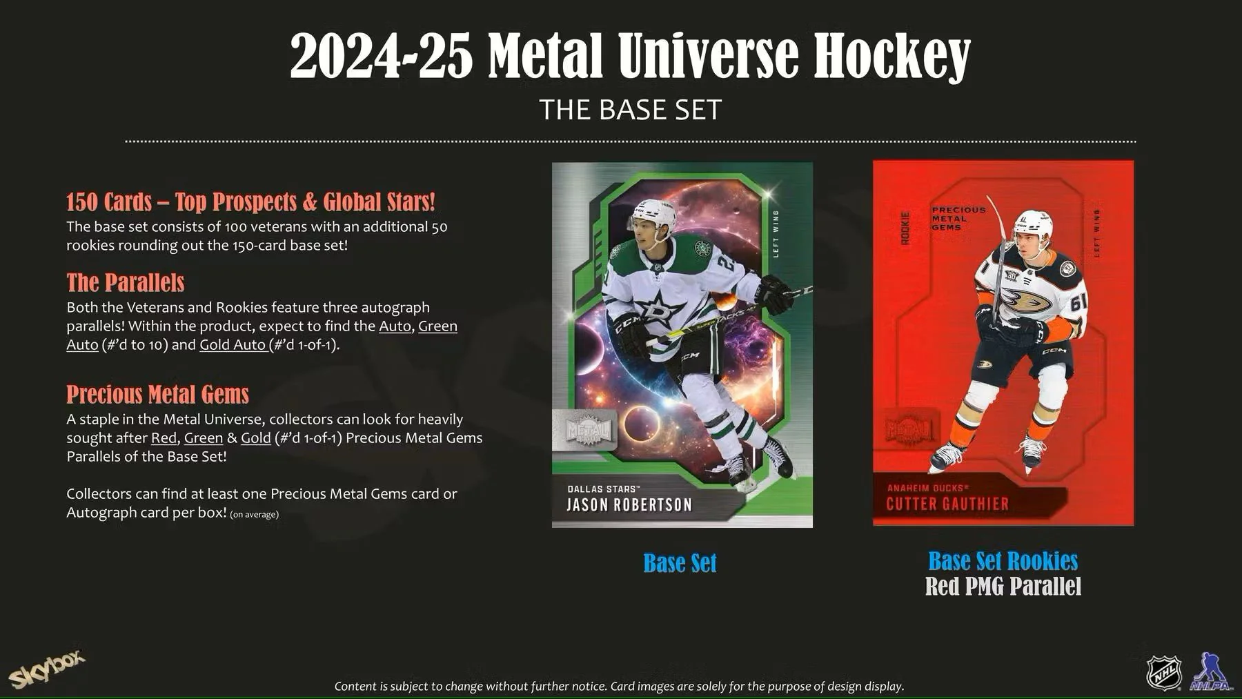 2024/25 Upper Deck Skybox Metal Universe Hockey Hobby Box - Image 4