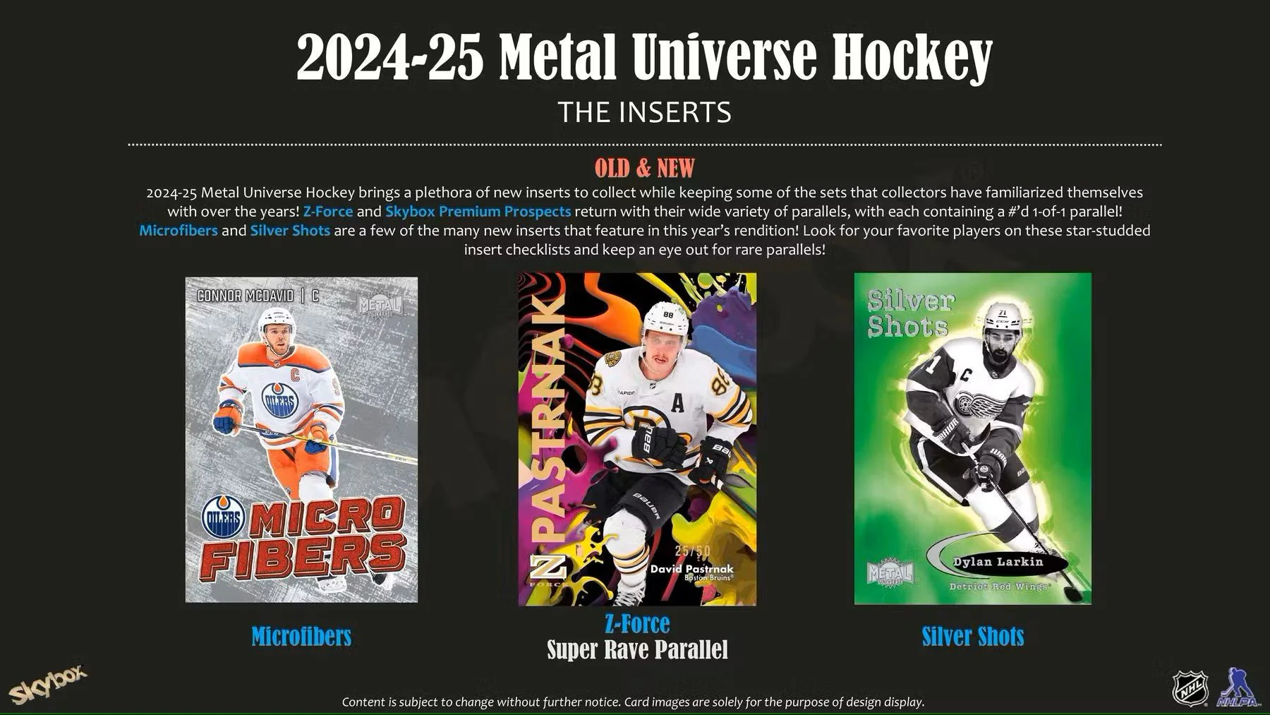 2024/25 Upper Deck Skybox Metal Universe Hockey Hobby Box - Image 5