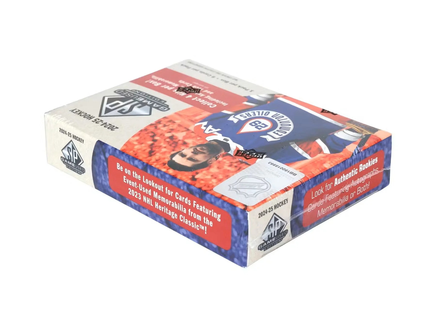 2024-25 Upper Deck SP Game Used Hockey Hobby Box - Image 2