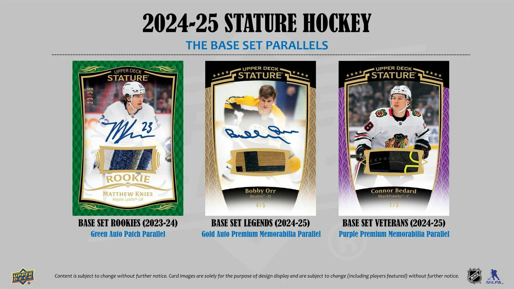 2024/25 Upper Deck Stature Hockey Hobby Box | Columbia Sports Cards - Image 6