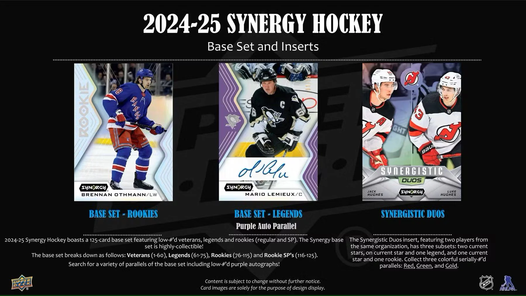 2024-25 Upper Deck Synergy Hockey Hobby Box - Image 4