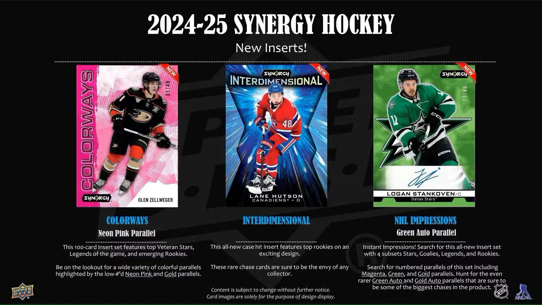 2024-25 Upper Deck Synergy Hockey Hobby Box - Image 5