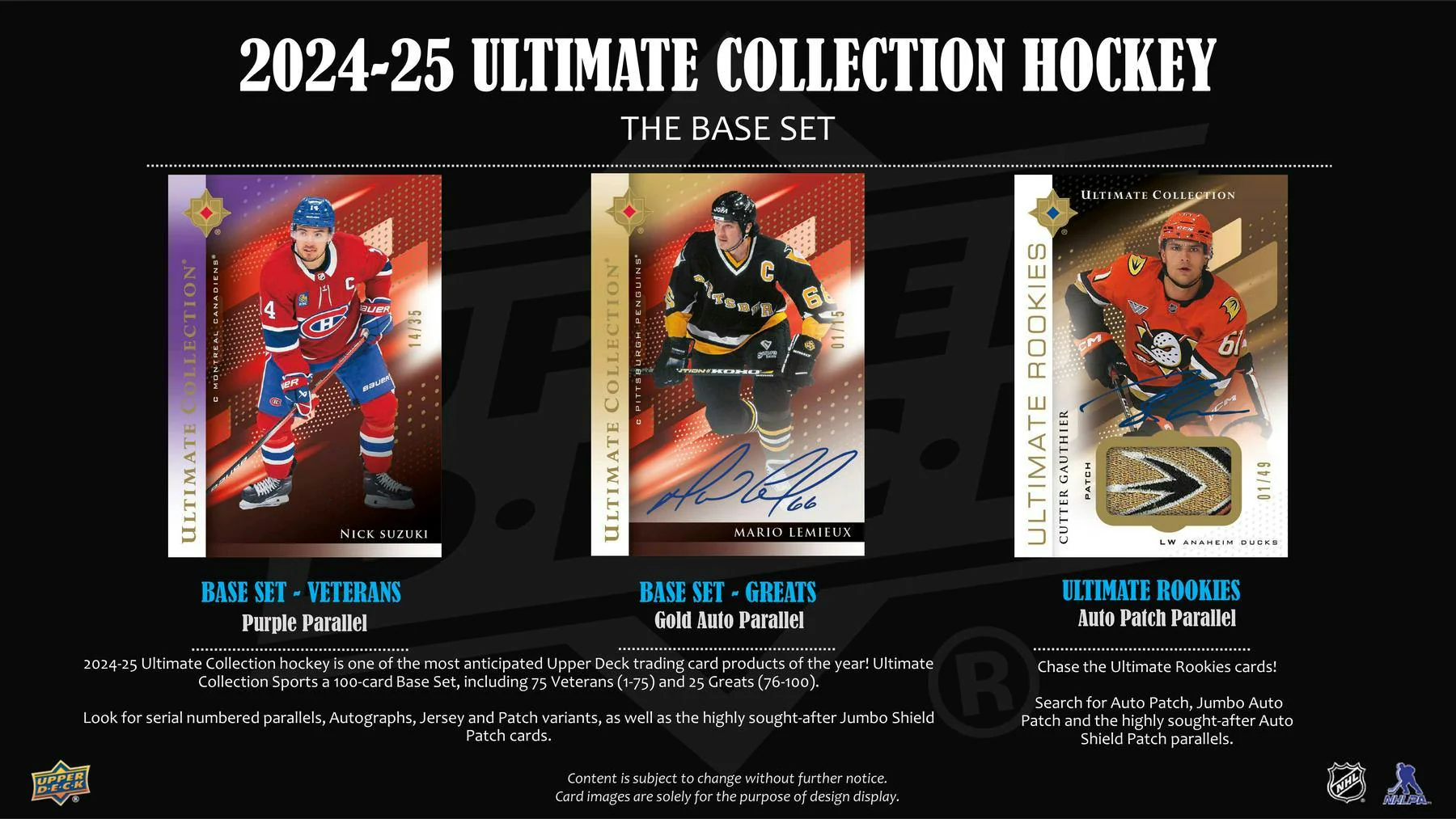 2024/25 Upper Deck Ultimate Collection Hockey Hobby Box | Columbia Sports Cards - Image 2