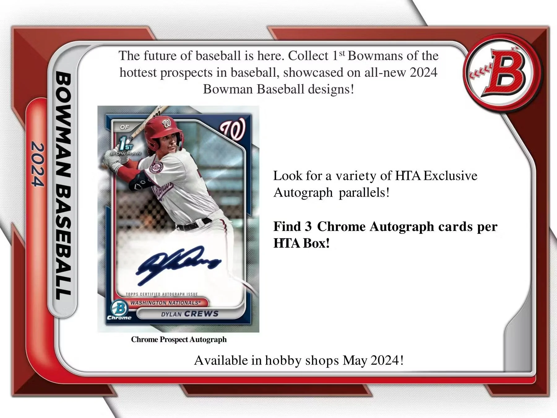 2024 Bowman Baseball HTA Choice Box - Image 3